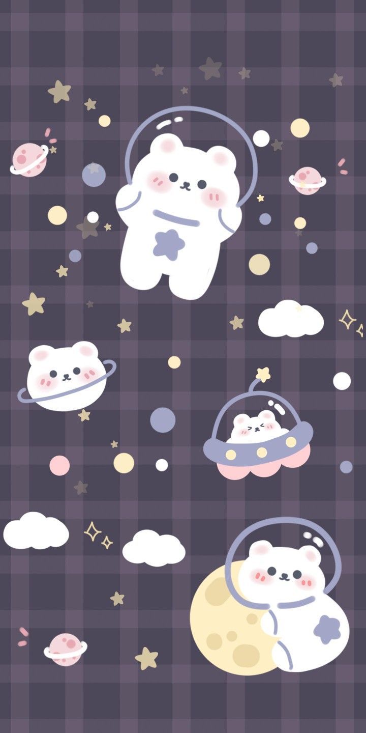 ✨soft bear ✨ iPhone wallpaper kawaii, Cute emoji wallpaper, Wallpaper iphone cute Wallpaper Download