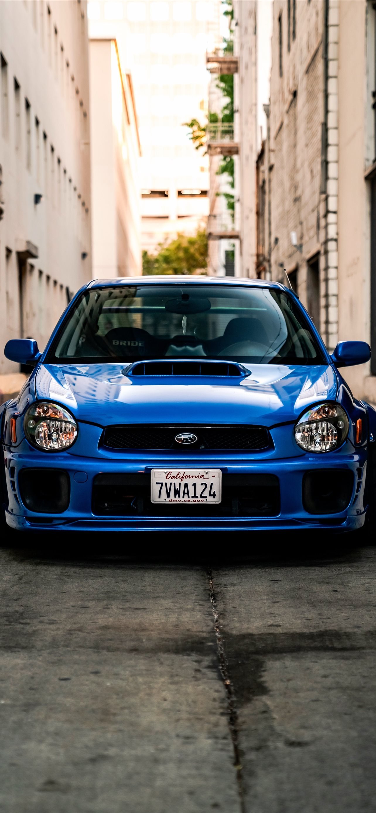 Download Subaru Impreza Exposed Engine Wallpaper | Wallpapers.com