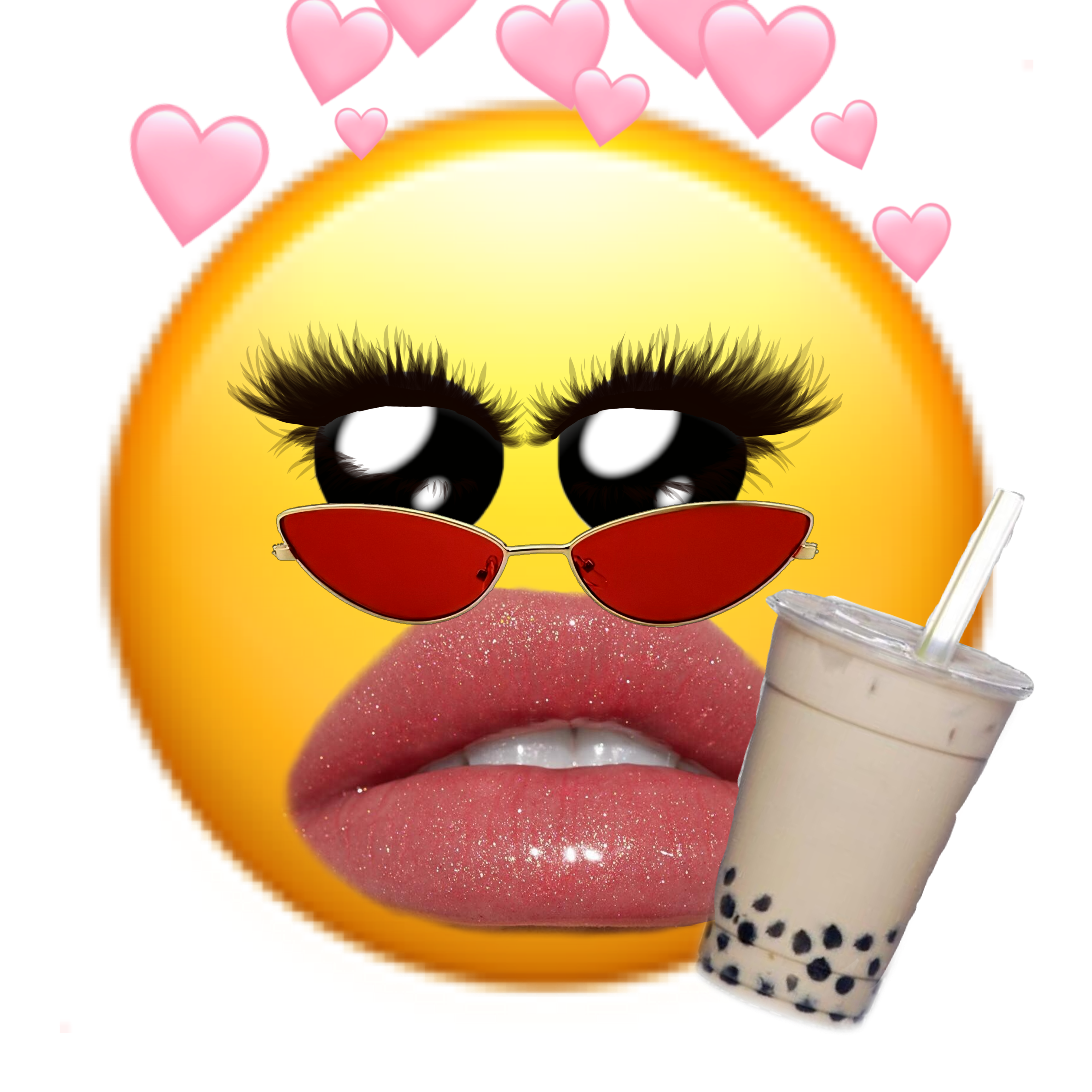 freetoedit emoji baddie sticker