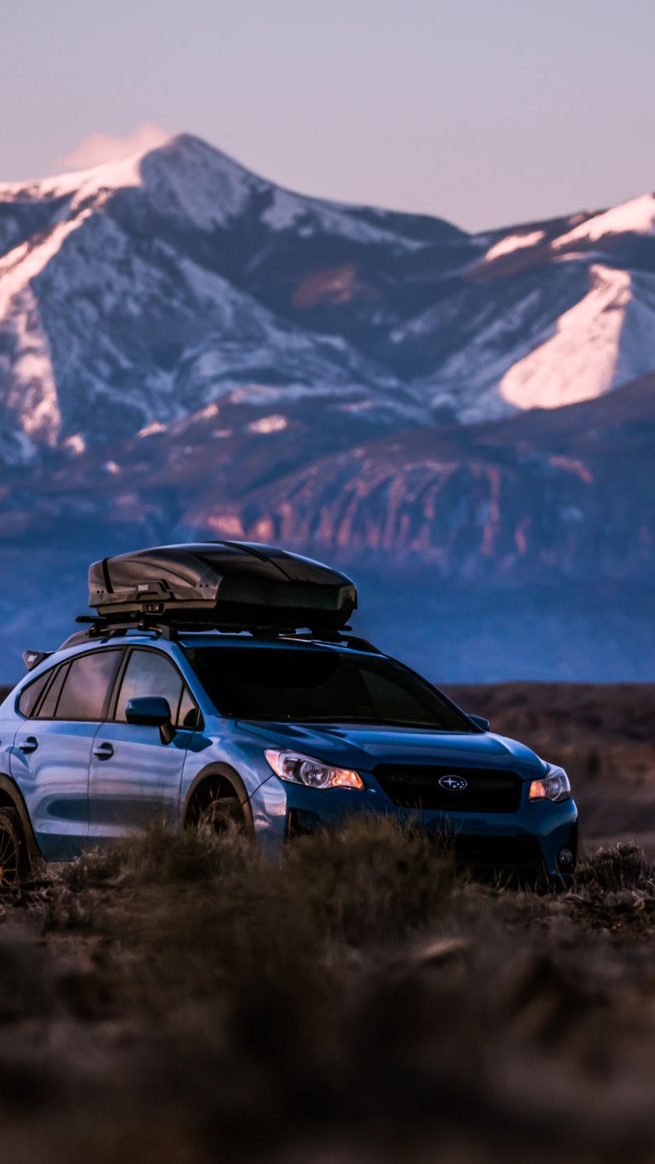 Download Wallpaper 938x1668 Subaru Outback, Subaru, Crossover, Blue, Trip, Mountains, Country Iphone 8 7 6s 6 For Parallax HD Background