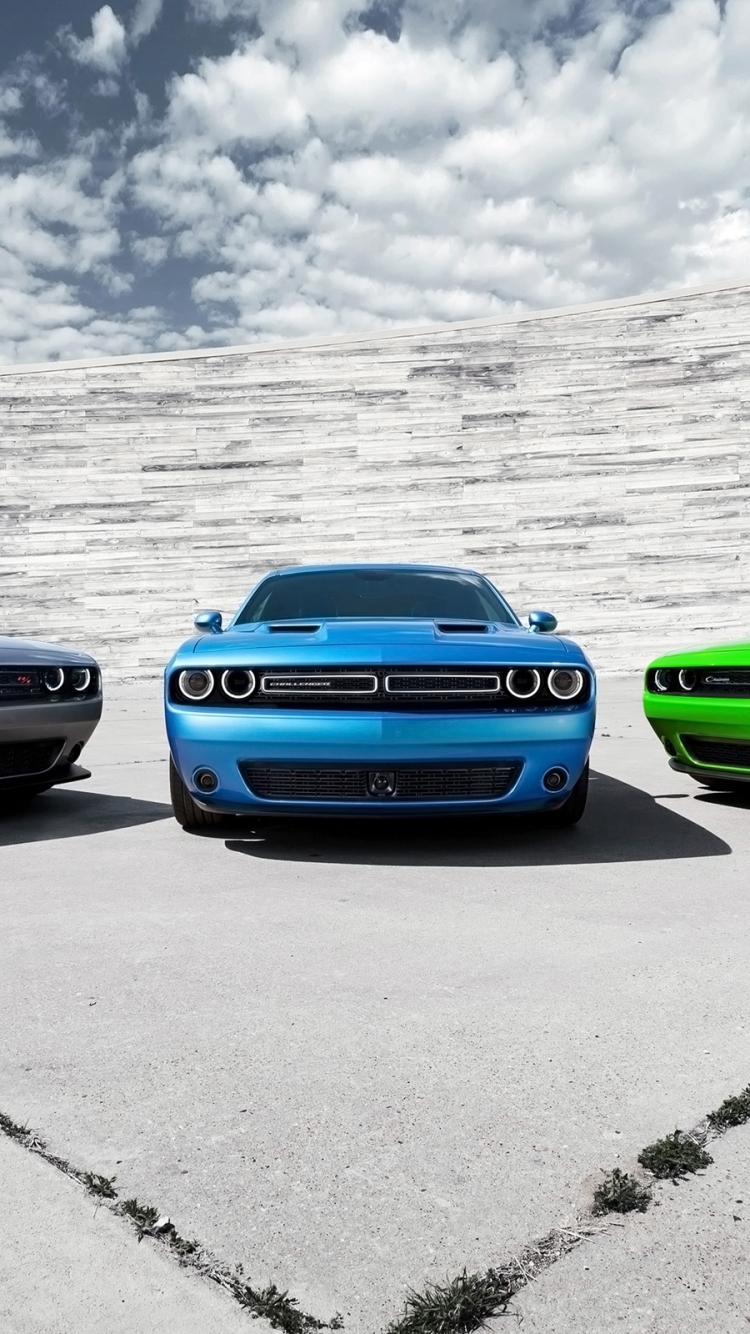 Dodge Challenger Phone Wallpaper