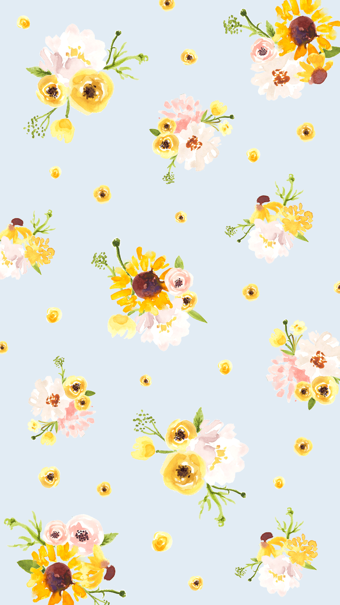 Sweet Floral Wallpaper