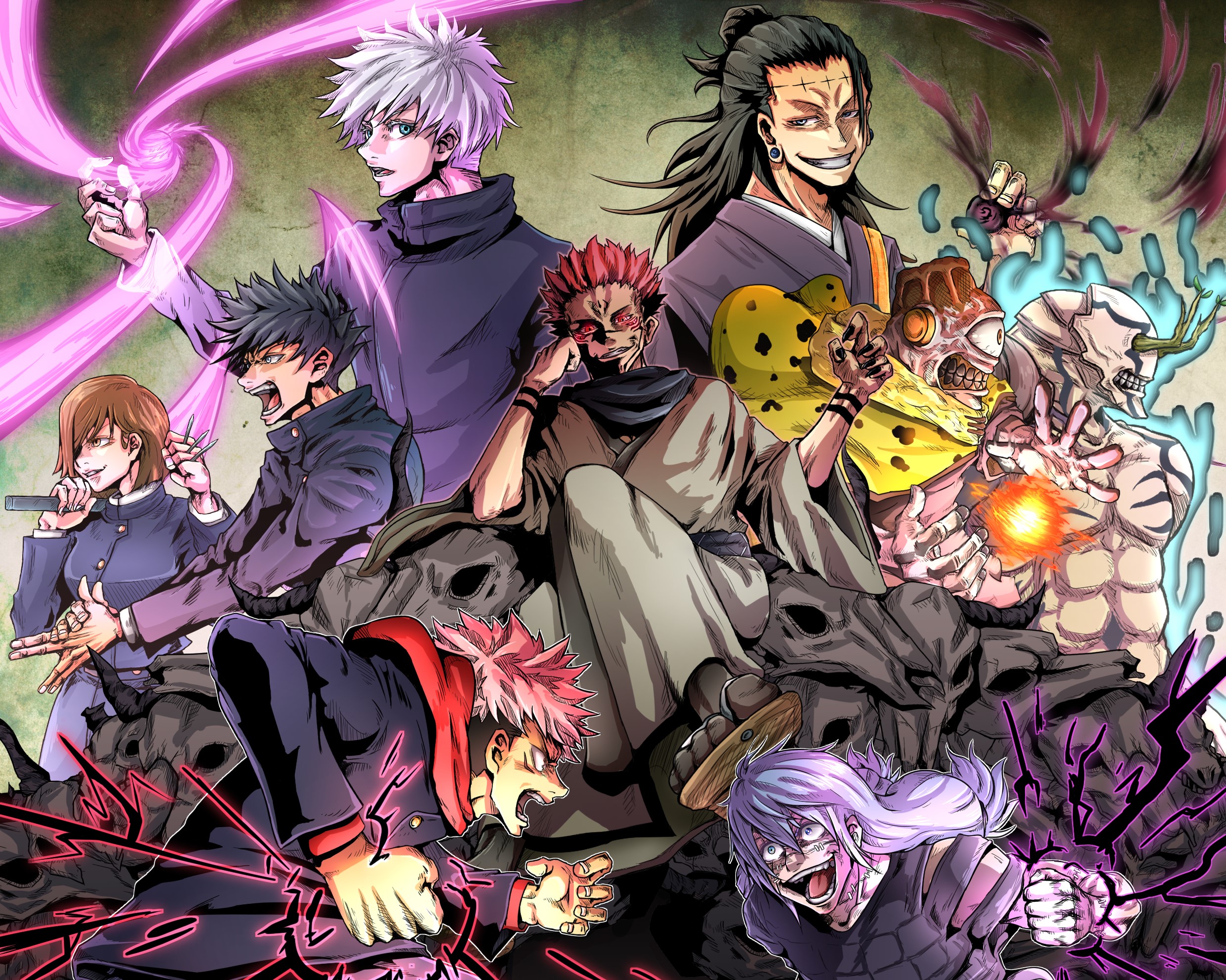 Anime Jujutsu Kaisen HD Wallpaper by なべっち