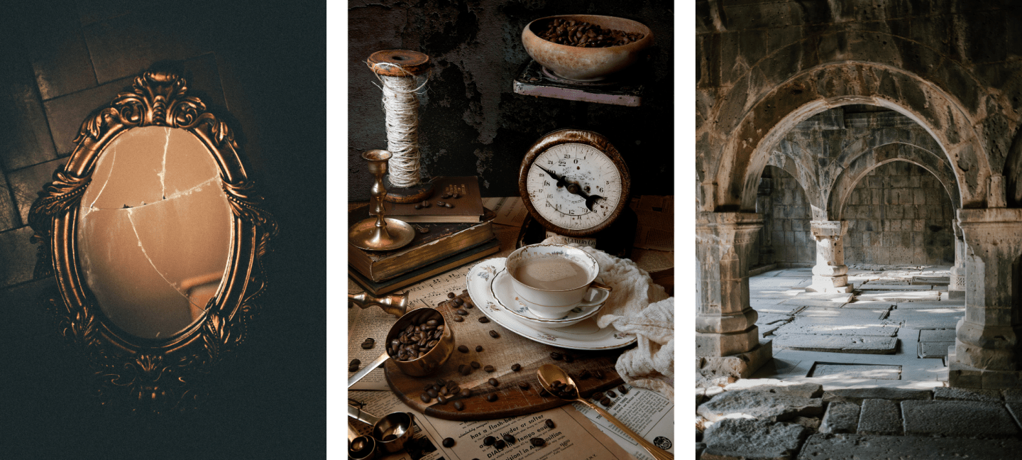 Free HD Aesthetic Dark Academia Wallpaper Background For iPhone of the Snow