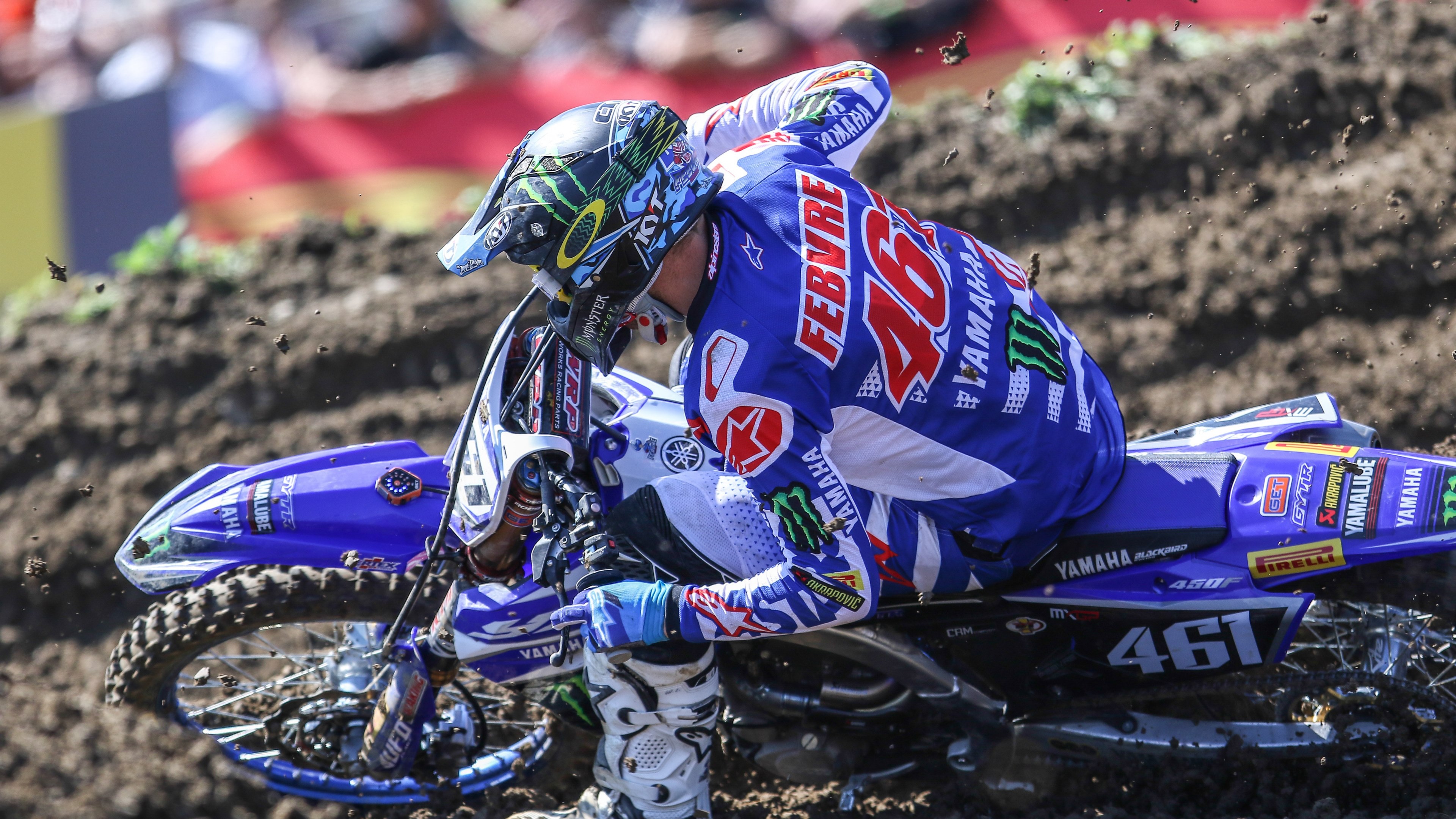 Wallpaper / motorbike motor cross helmet and rider HD 4k wallpaper free download