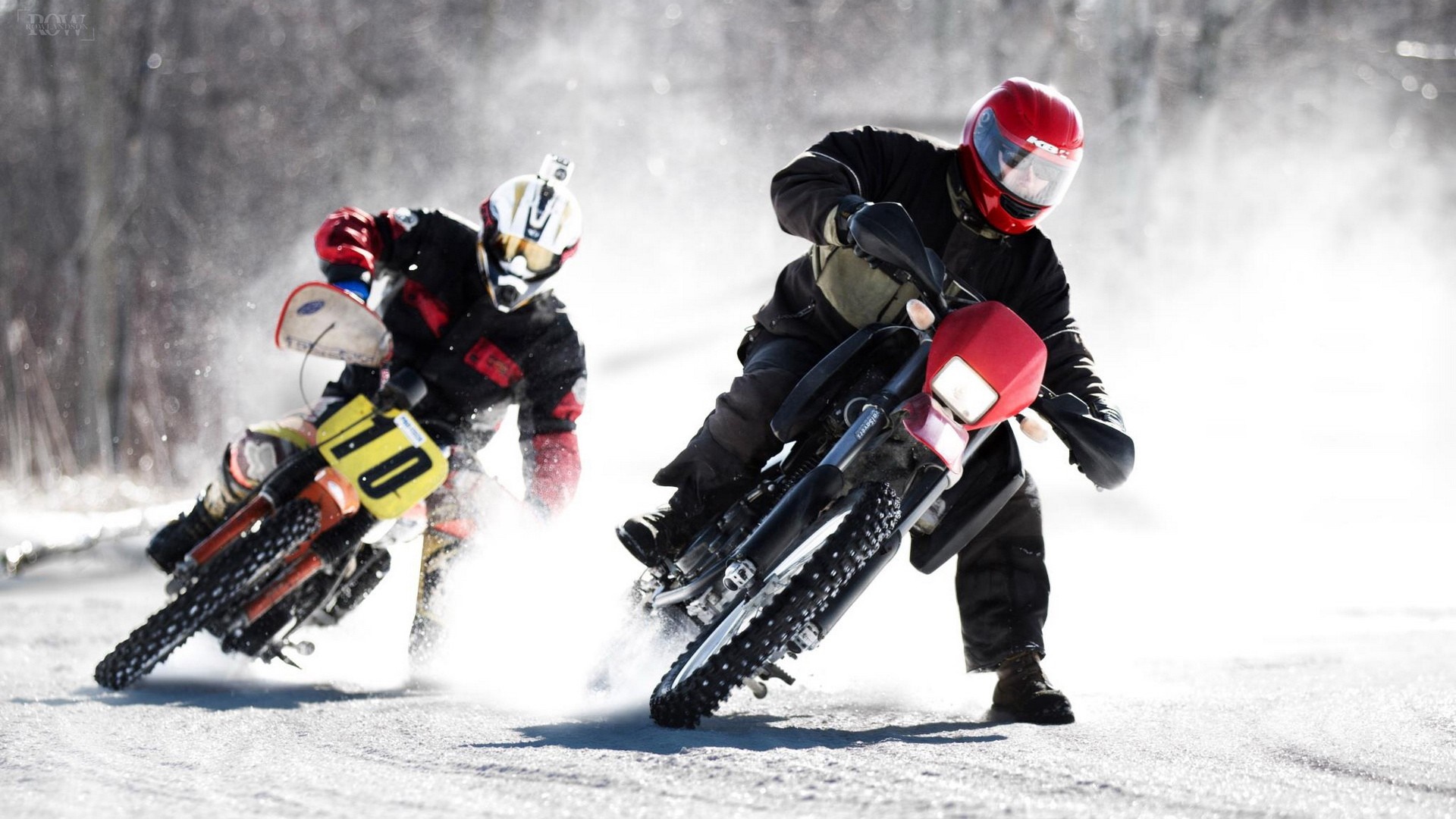 sports, snow, winter, vehicle, racing, motors, skiing, Snowmobile, motorsport, auto racing, extreme sport, winter sport, freeride, downhill, ski cross Gallery HD Wallpaper