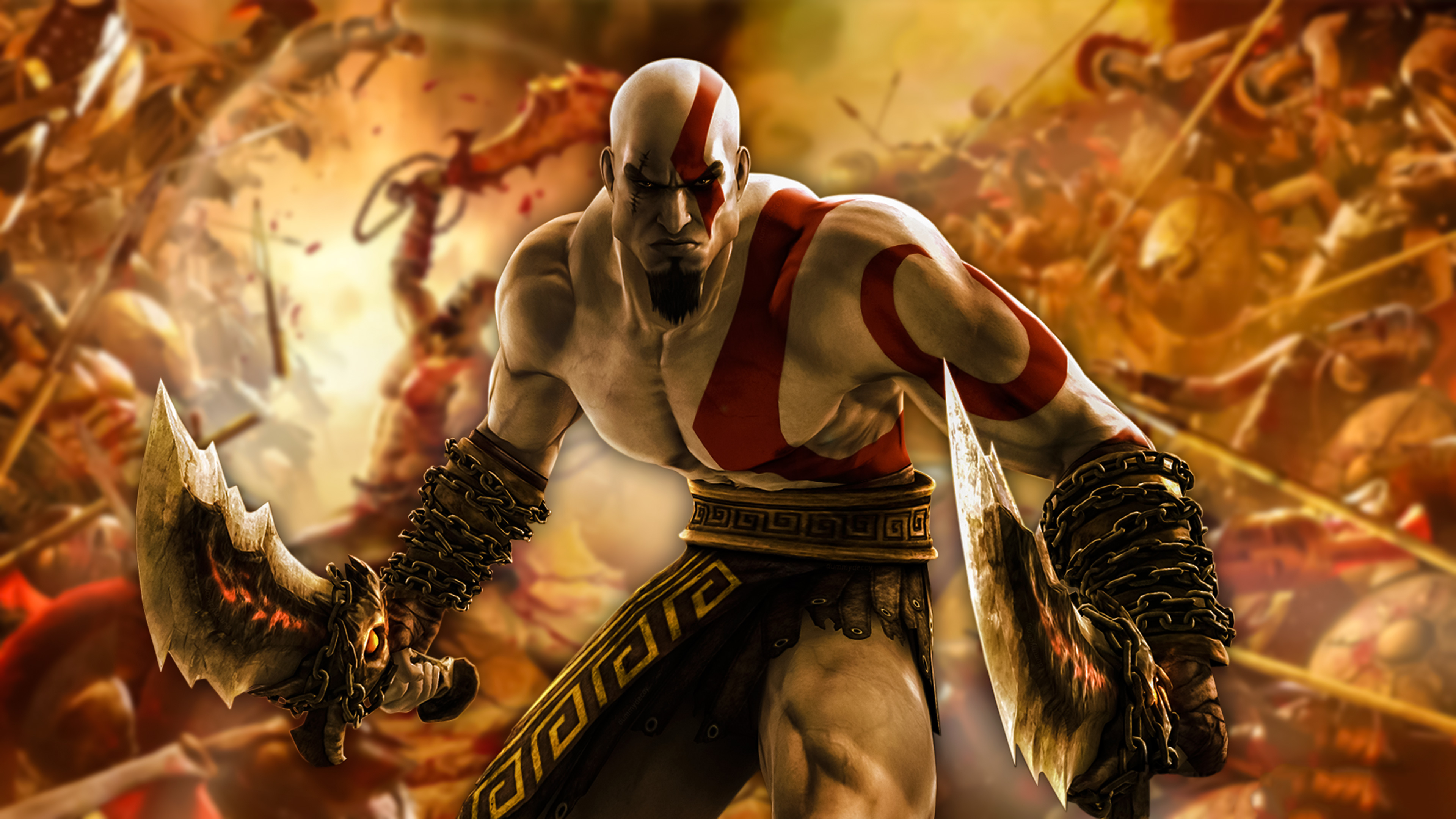Wallpaper 4k Kratos God Of War 4k Game Wallpaper
