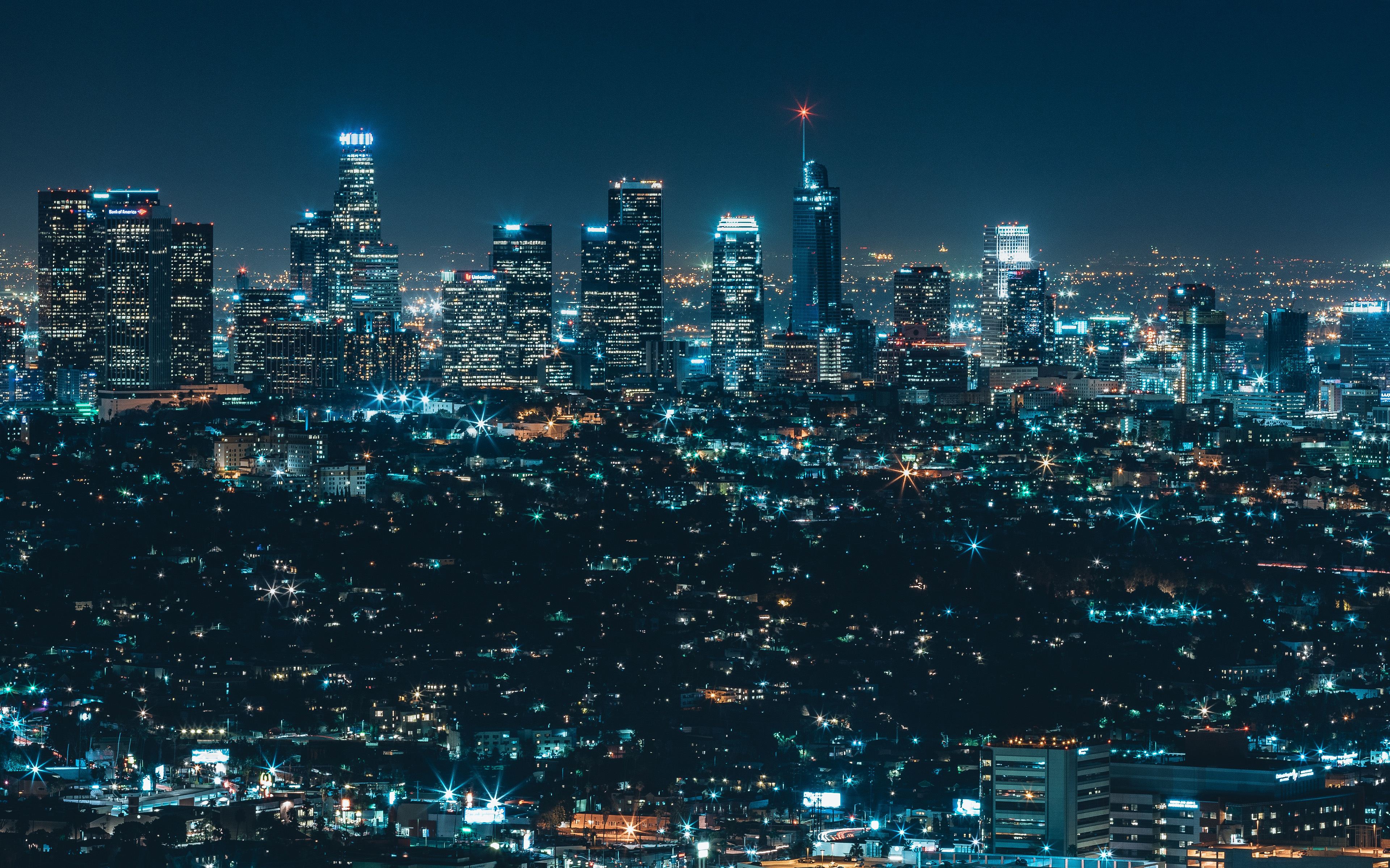 wallpaper for desktop, laptop. city view night architecture building dark
