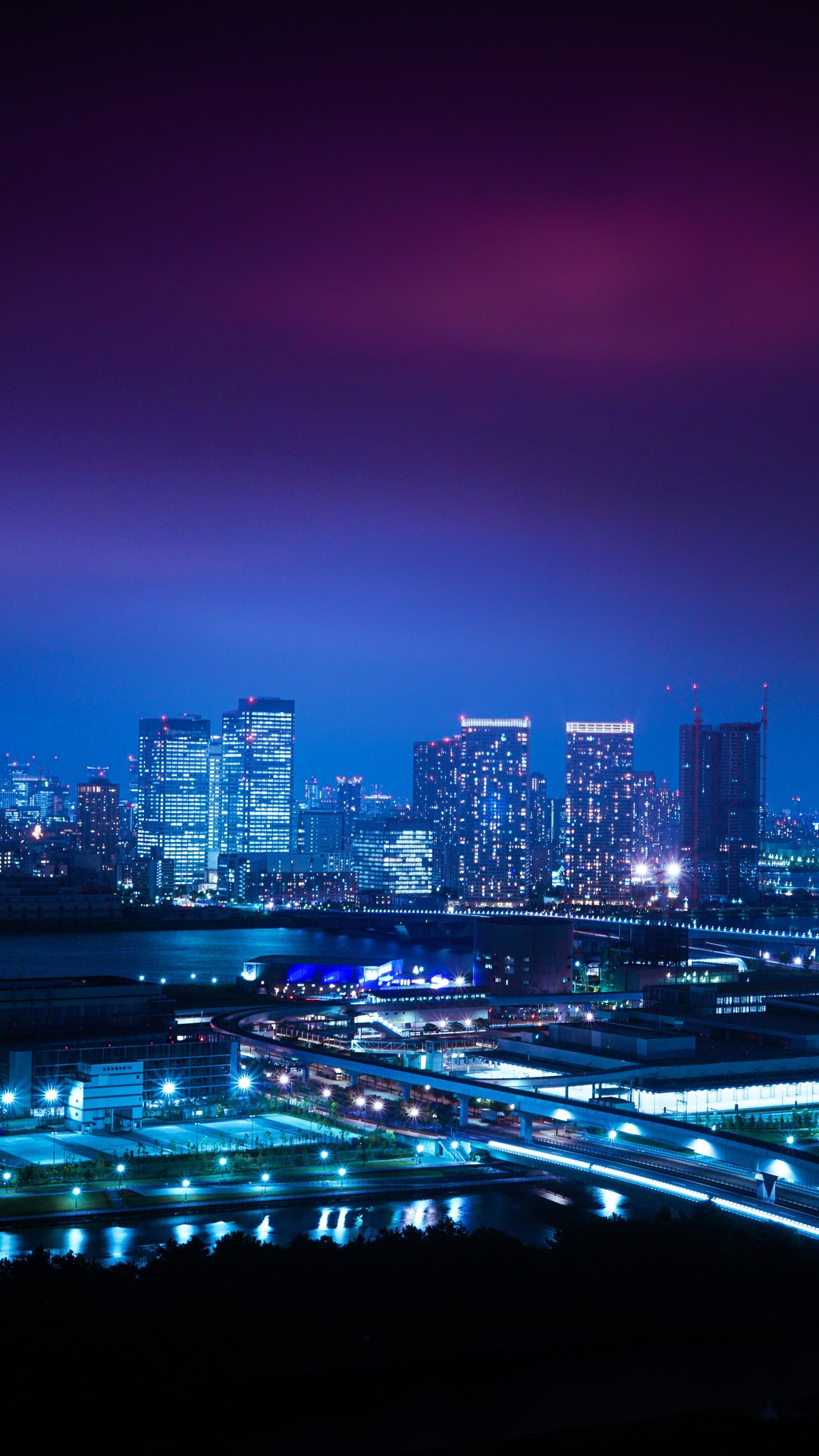 1080x1920 night, lights, photography, hd, city for iPhone 6, 7, 8 wallpaper