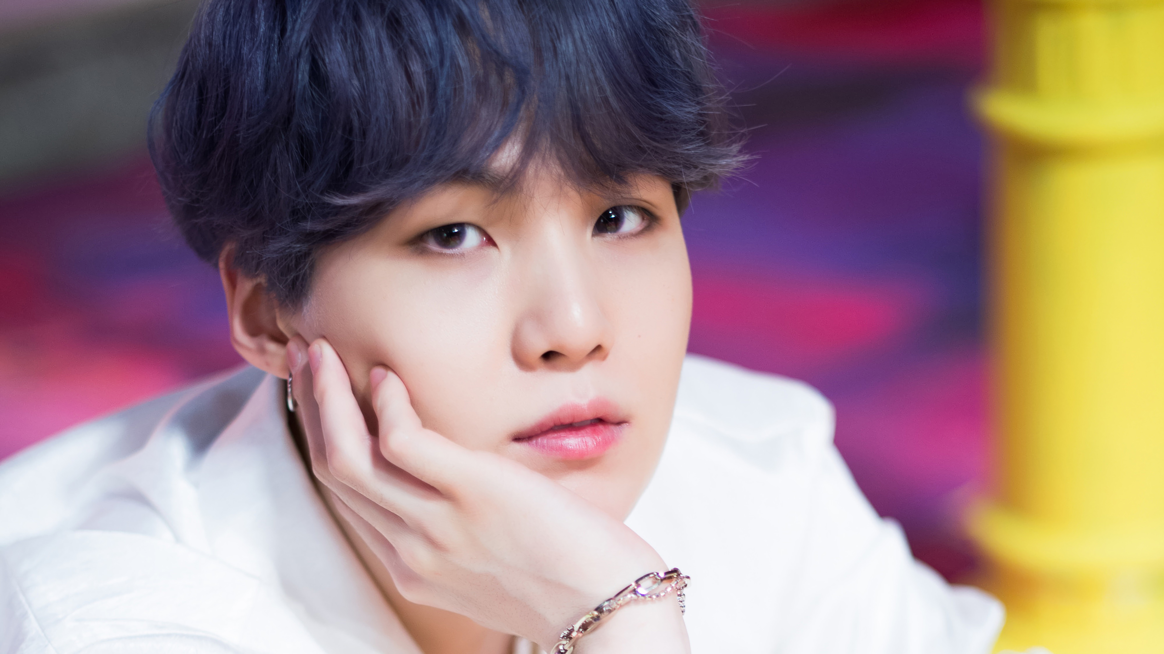 Suga, BTS, Boy With Luv, 4K Gallery HD Wallpaper