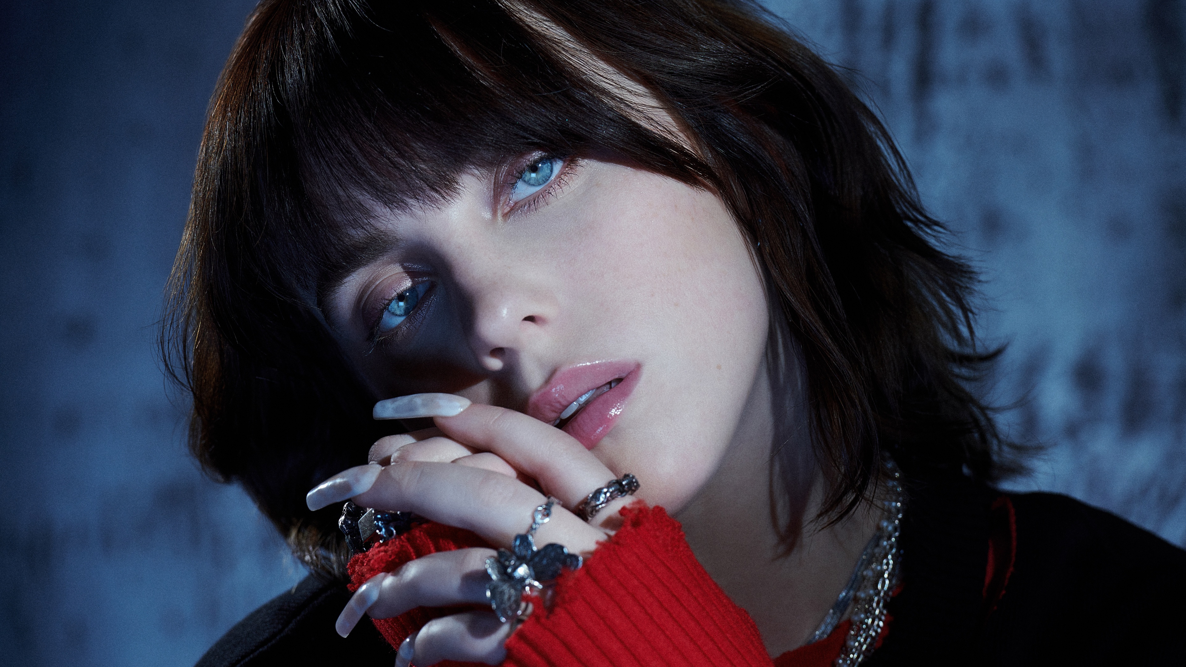 Billie Eilish Wallpaper 4K, 8K, American singer, 5K