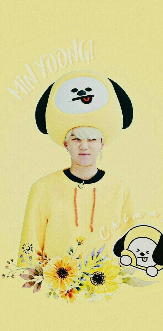 Bts Suga Cute Wallpaper
