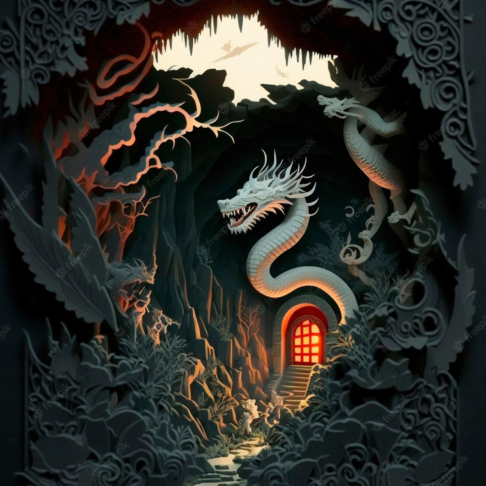 Chinese Dragon Wallpaper Image