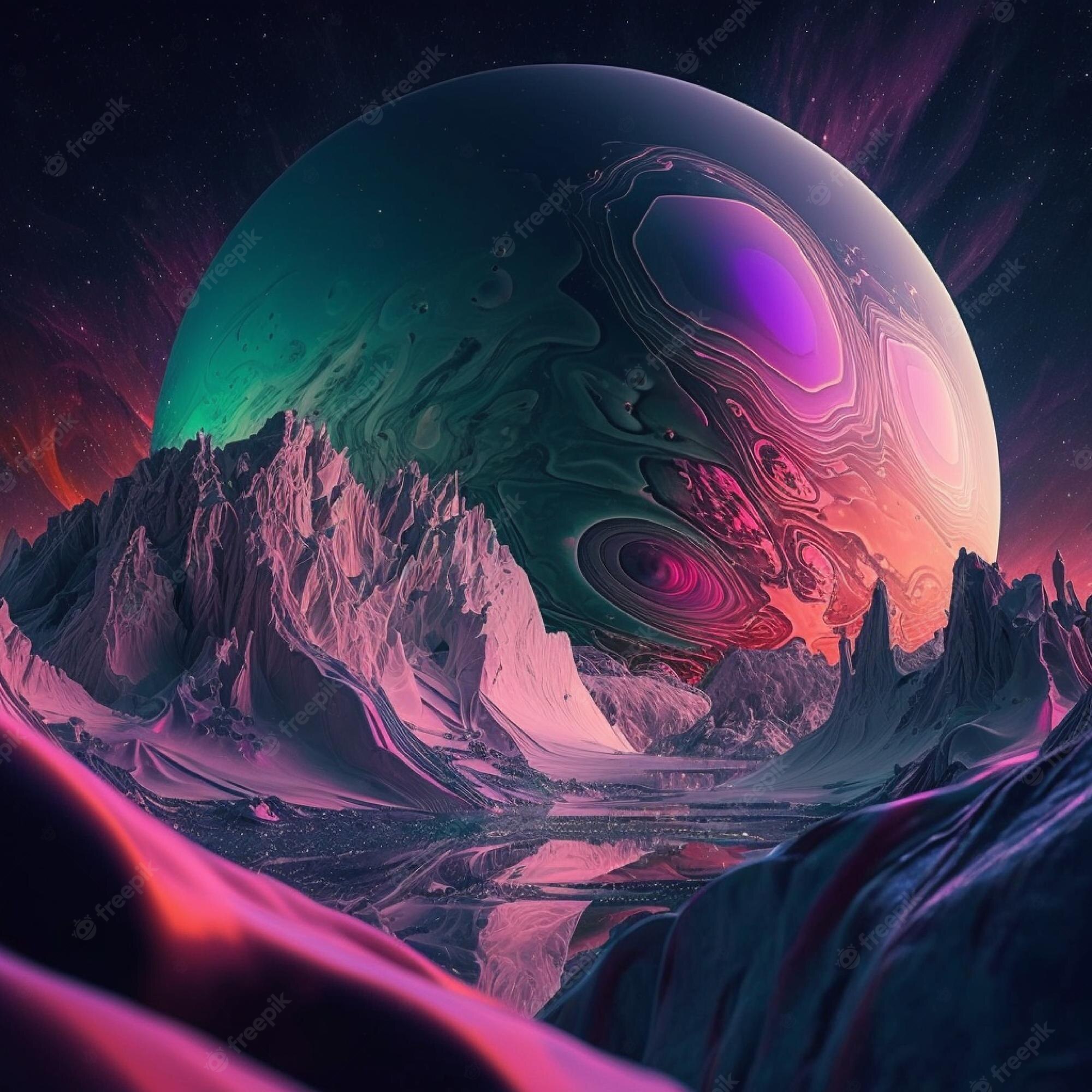 Alien Planet Wallpaper Image