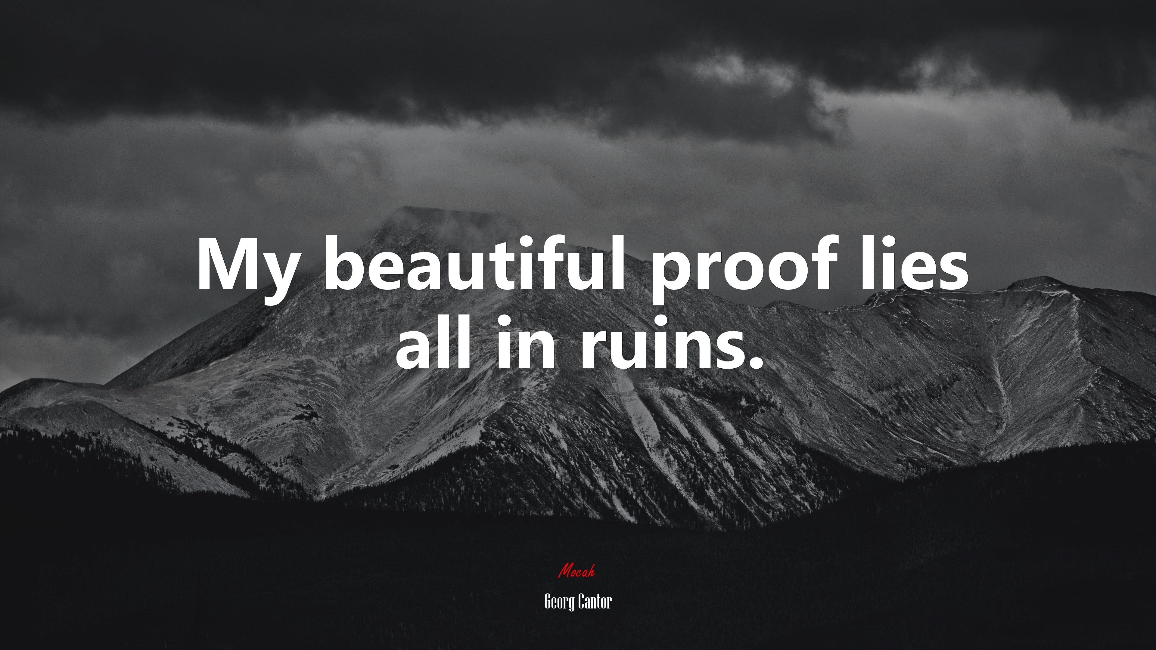 Georg Cantor quote 1080P, 2k, 4k HD wallpaper, background free download
