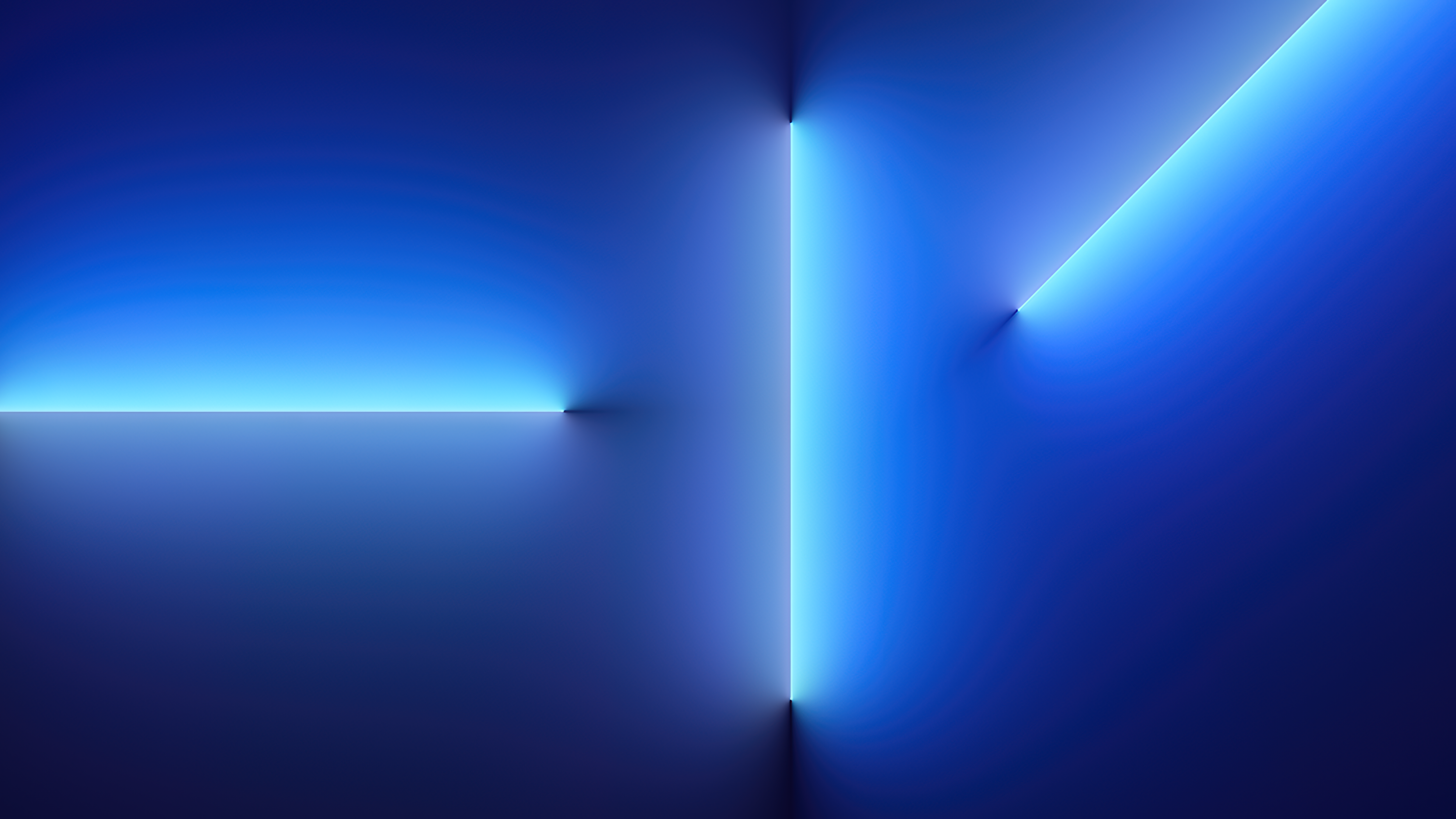 iPhone 13 Pro Wallpaper 4K, iOS 15, Stock, Blue background