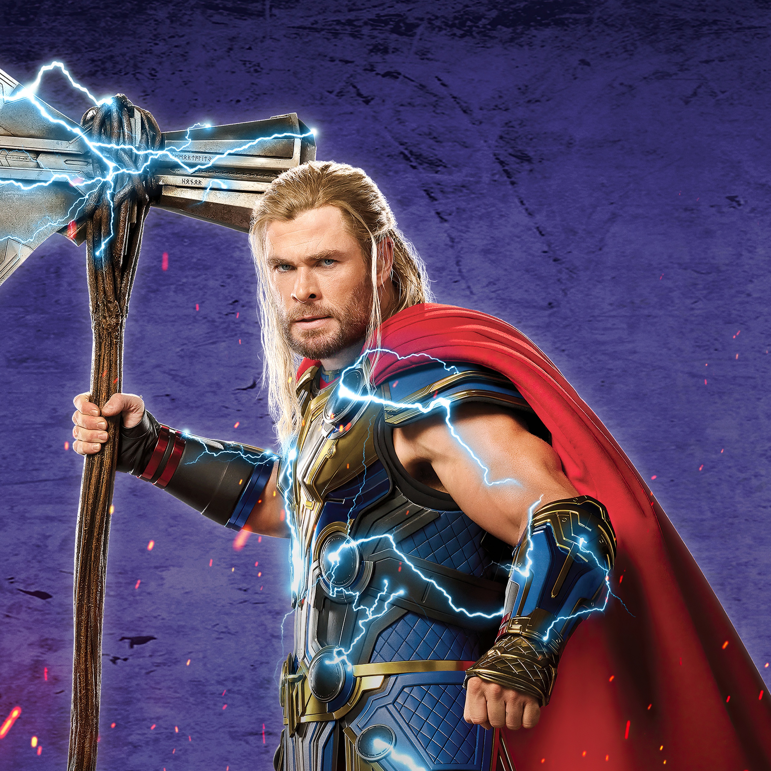 Thor: Love and Thunder Wallpaper 4K, Chris Hemsworth as Thor