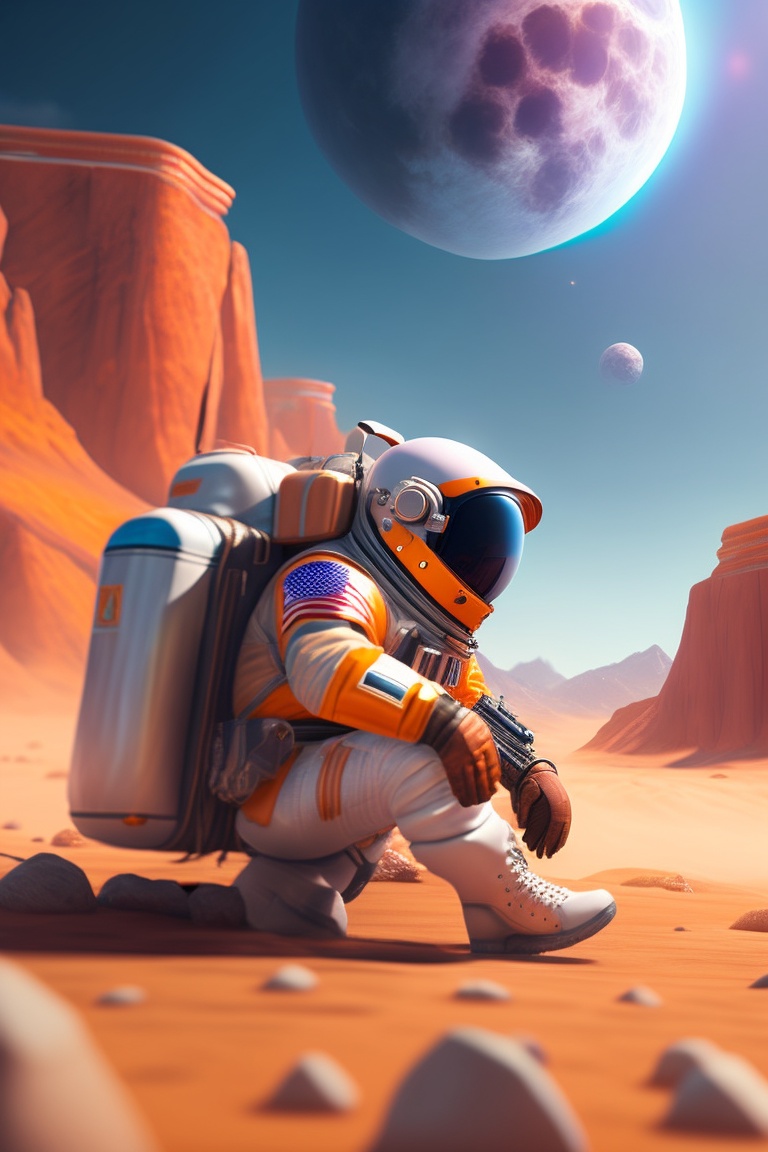 Download Free Mobile Phone Wallpaper Astronaut