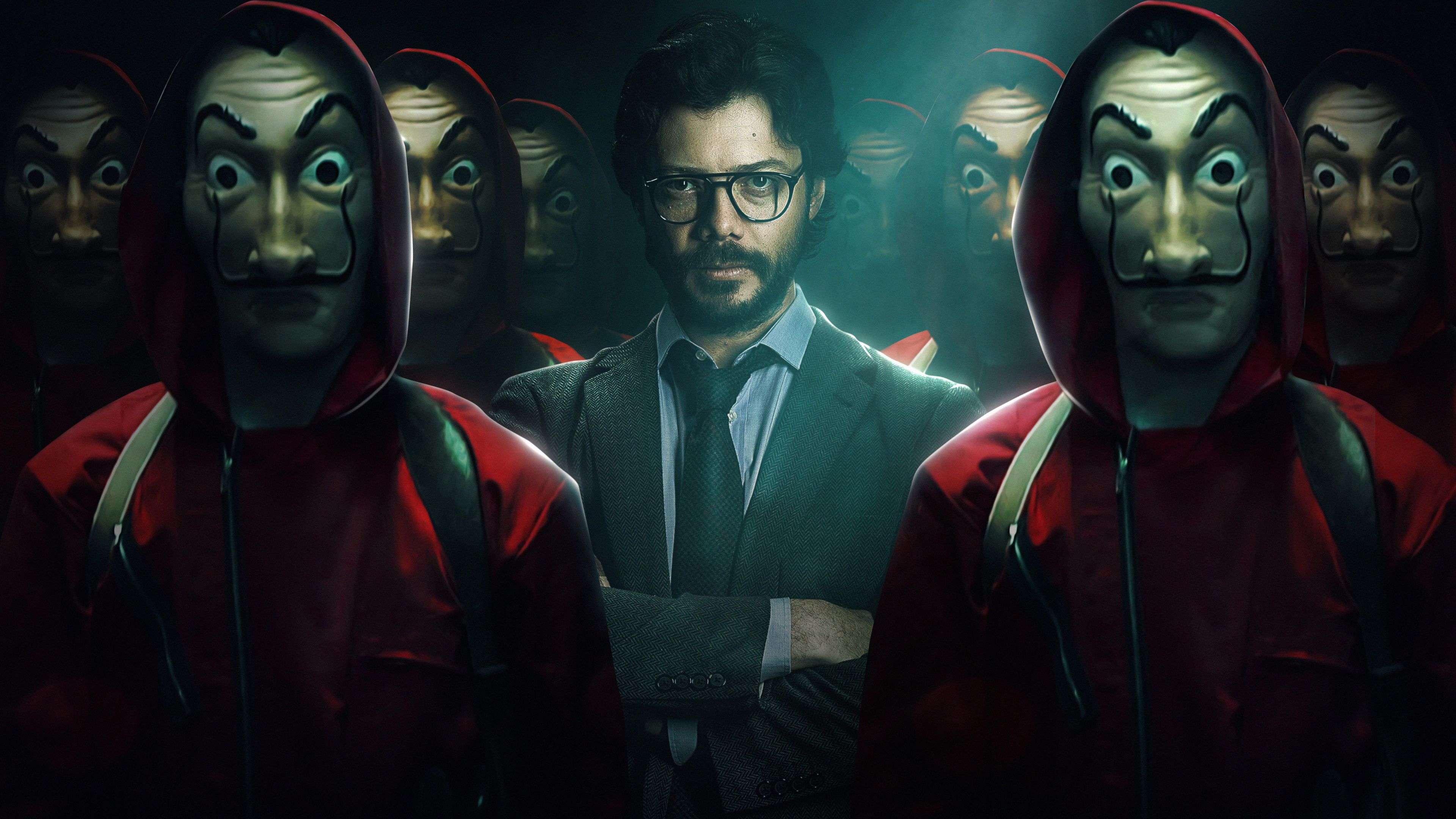 Money Heist Wallpaper 4K