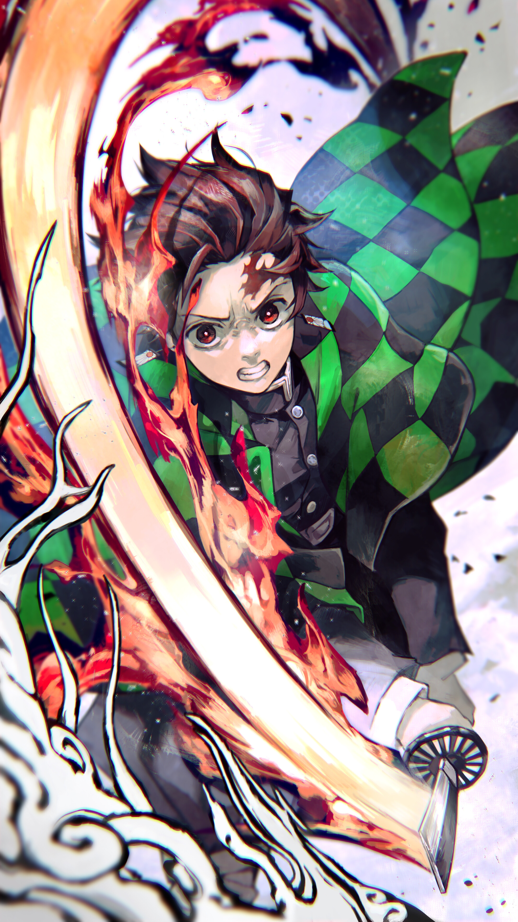 Free download 330226 Tanjiro Flame Kimetsu no Yaiba 4k Rare Gallery HD [2160x3840] for your Desktop, Mobile & Tablet. Explore Tanjiro 4k Desktop WallpaperK Wallpaper, 4K Wallpaper, Wallpaper 4K