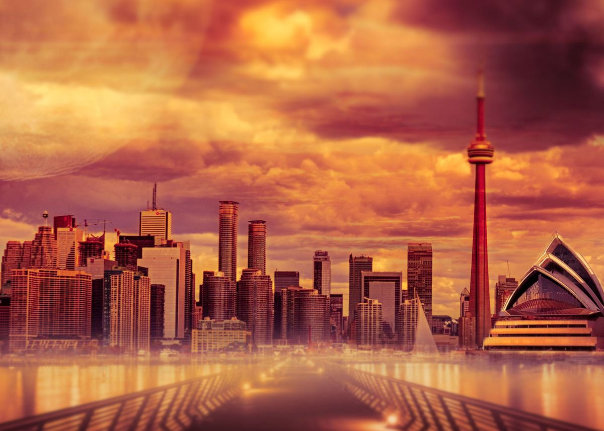 Hot Summer City' Poster