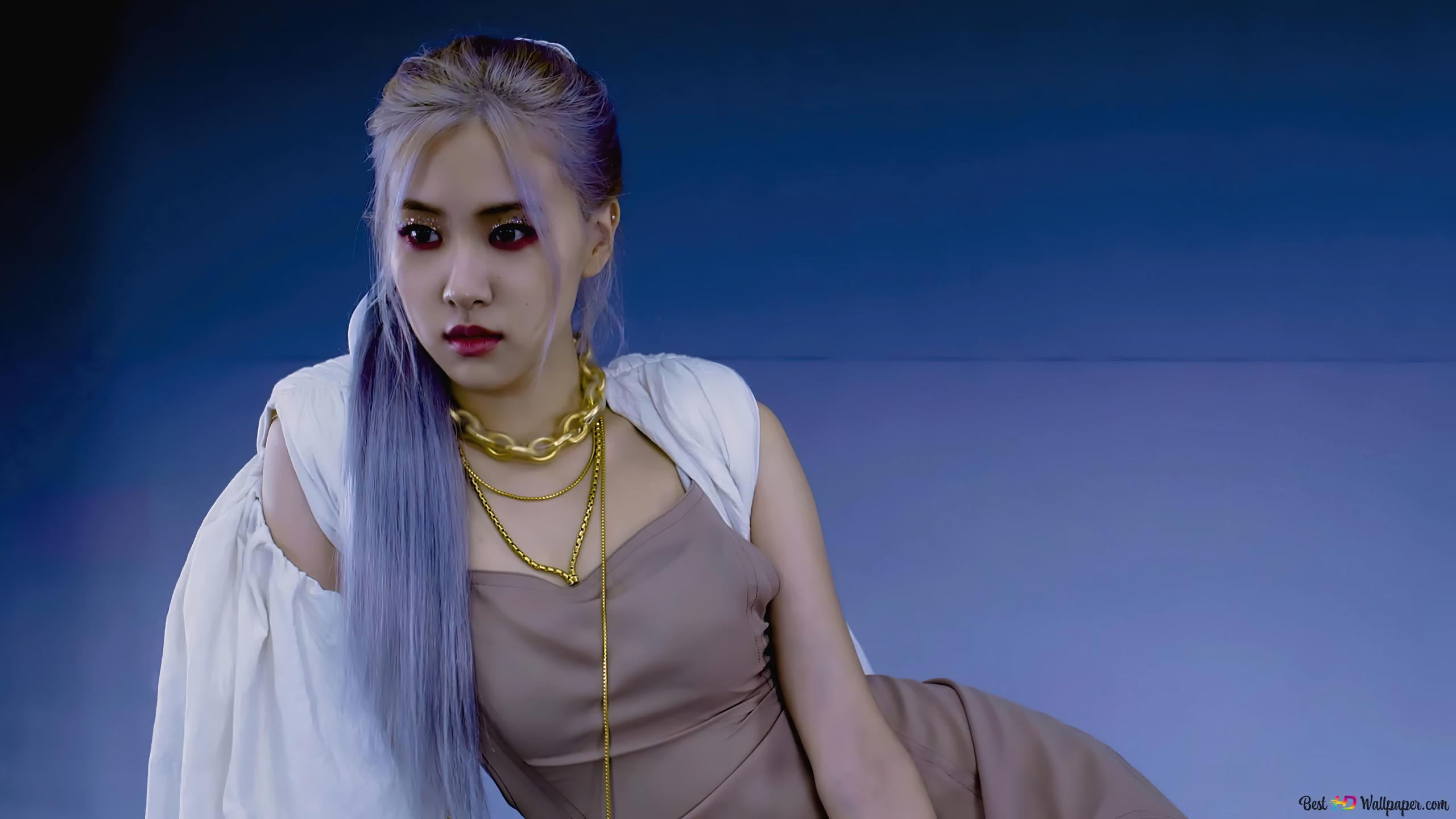 BlackPink's Rose In 'How You Like That' M V Photohoot (The Album 2020) 4K Wallpaper Download