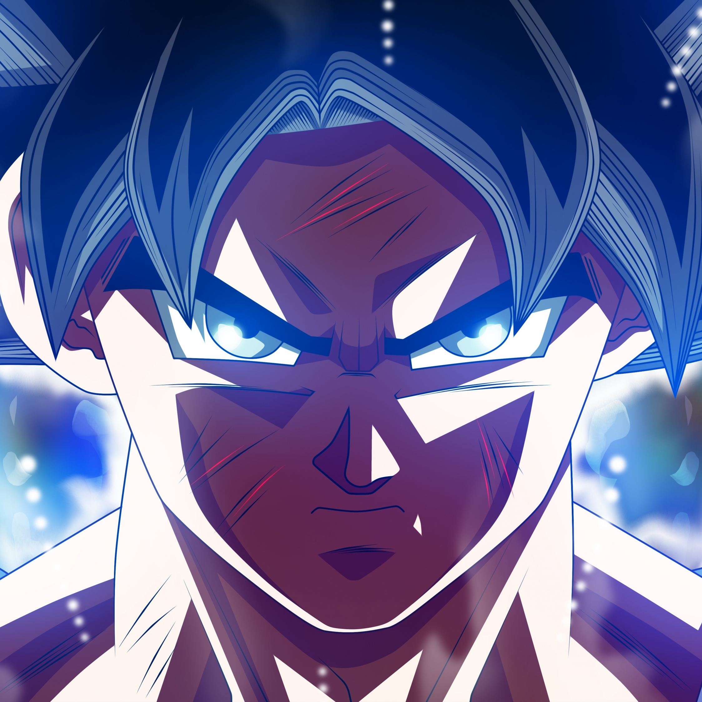 Download wallpaper 2248x2248 ultra instinct, goku, dragon ball