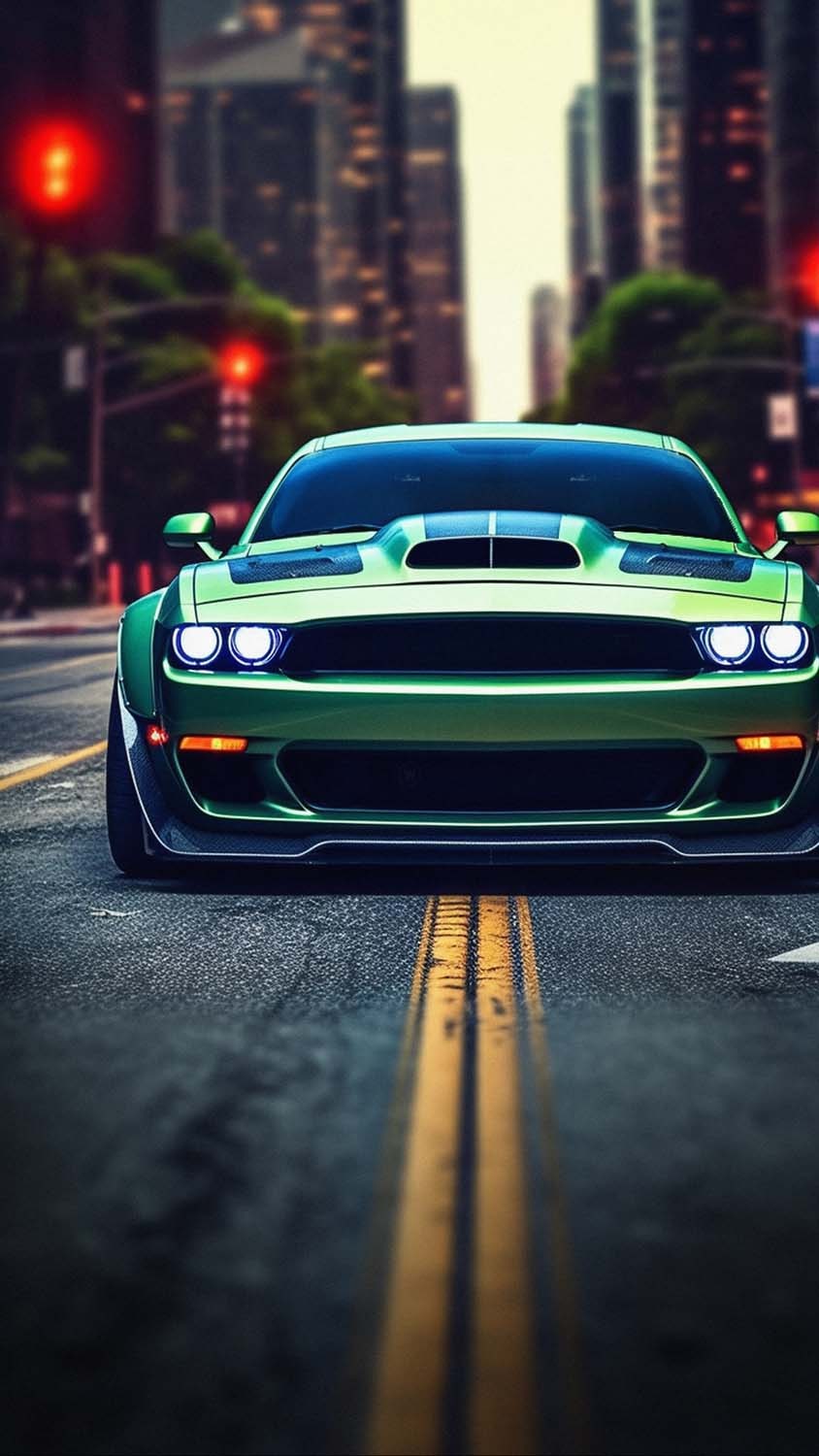 Dodge Challenger Custom Modified IPhone Wallpaper HD Wallpaper, iPhone Wallpaper