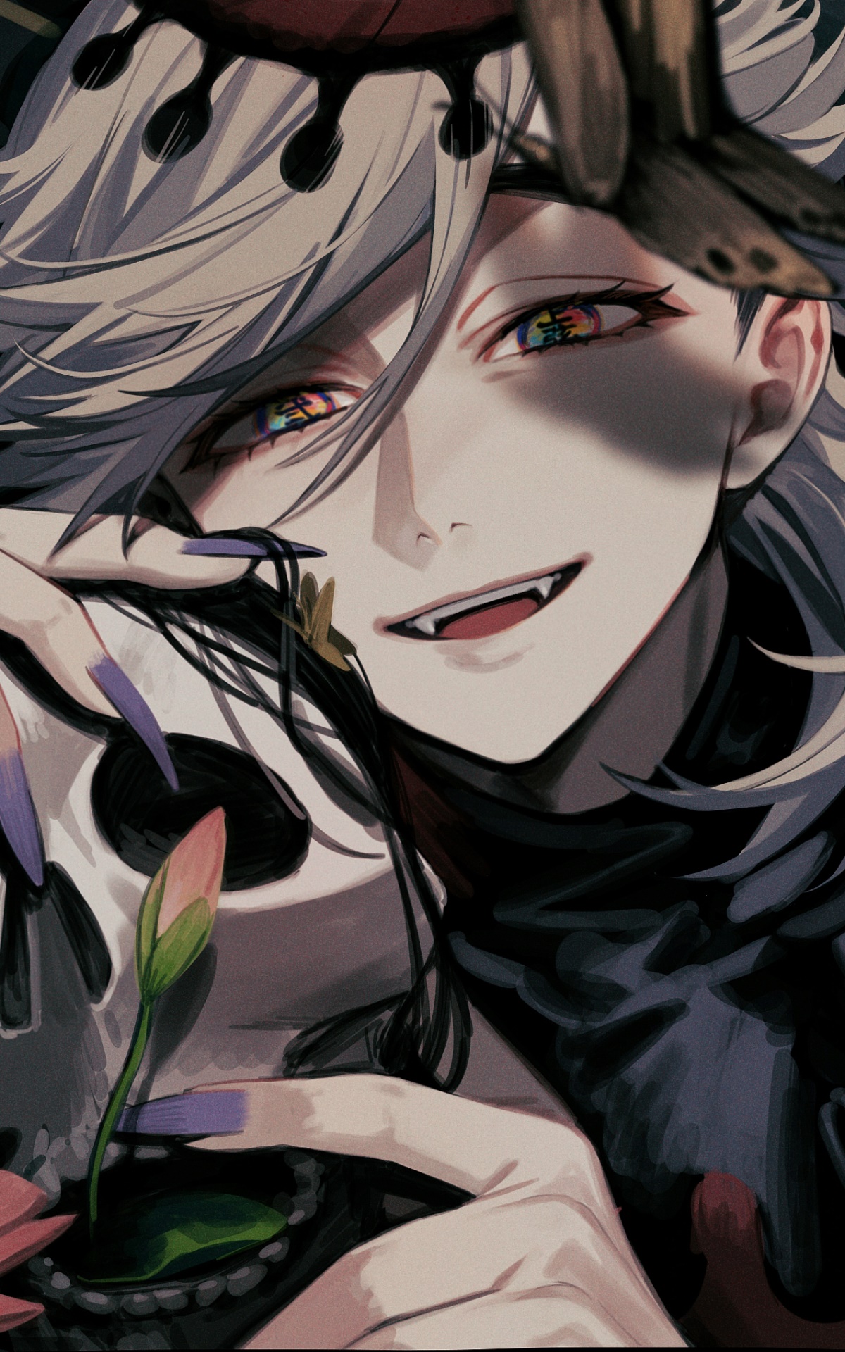 Wallpaper / Anime Demon Slayer: Kimetsu no Yaiba Phone Wallpaper, Doma (Demon Slayer: Kimetsu No Yaiba), 1200x1920 free download