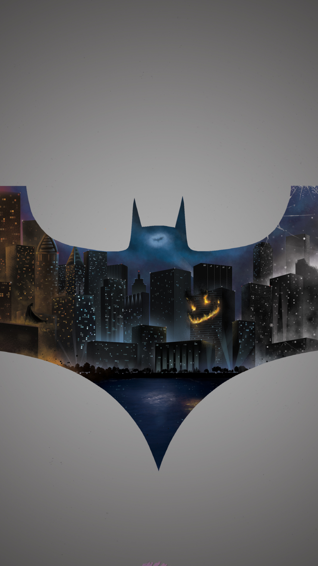 1080x1920 dark knight, batman, movies, hd, logo, 5k for iPhone 6, 7, 8 wallpaper