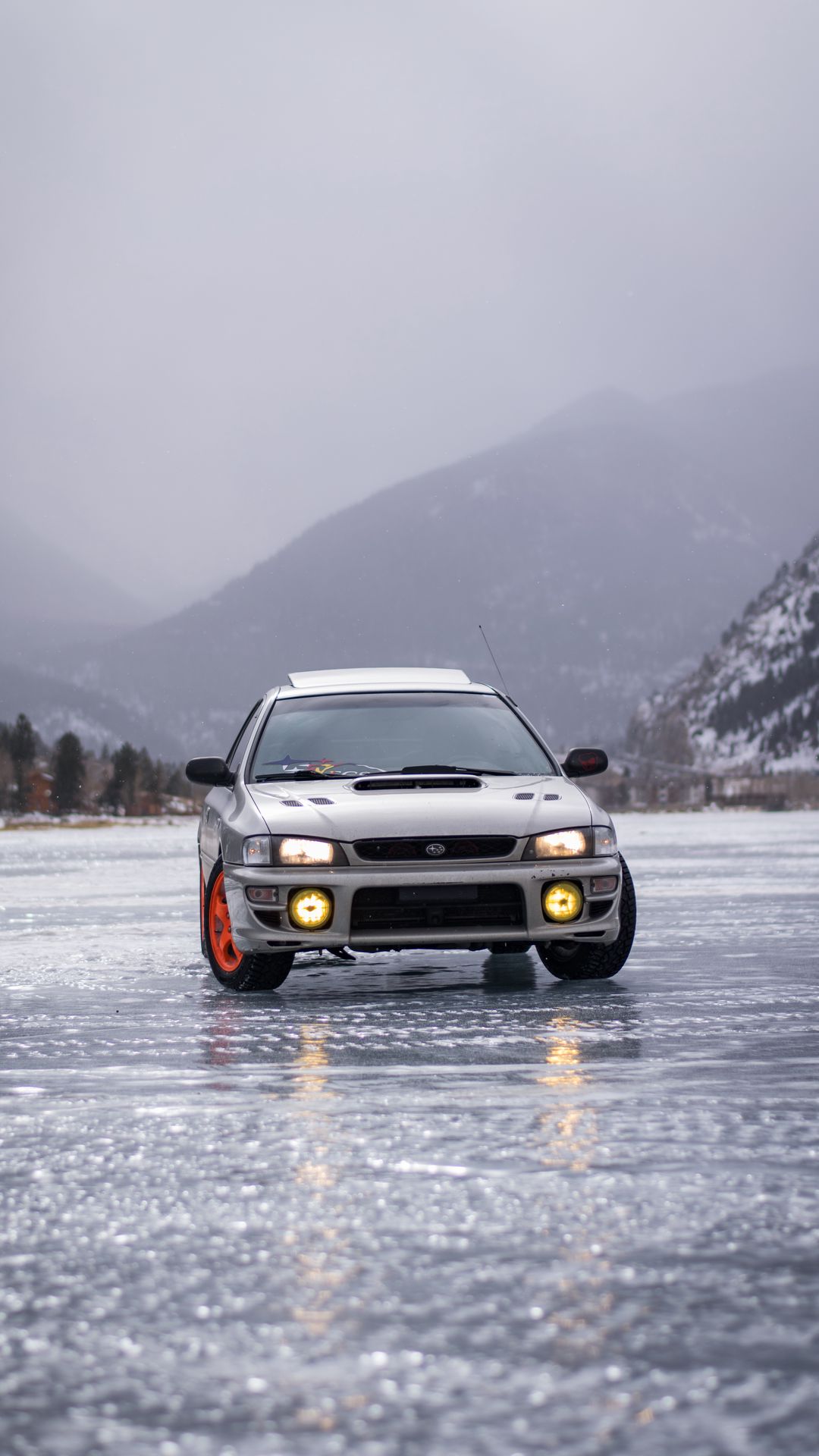Retro Subaru Modified Car HD Wallpaper Free Download
