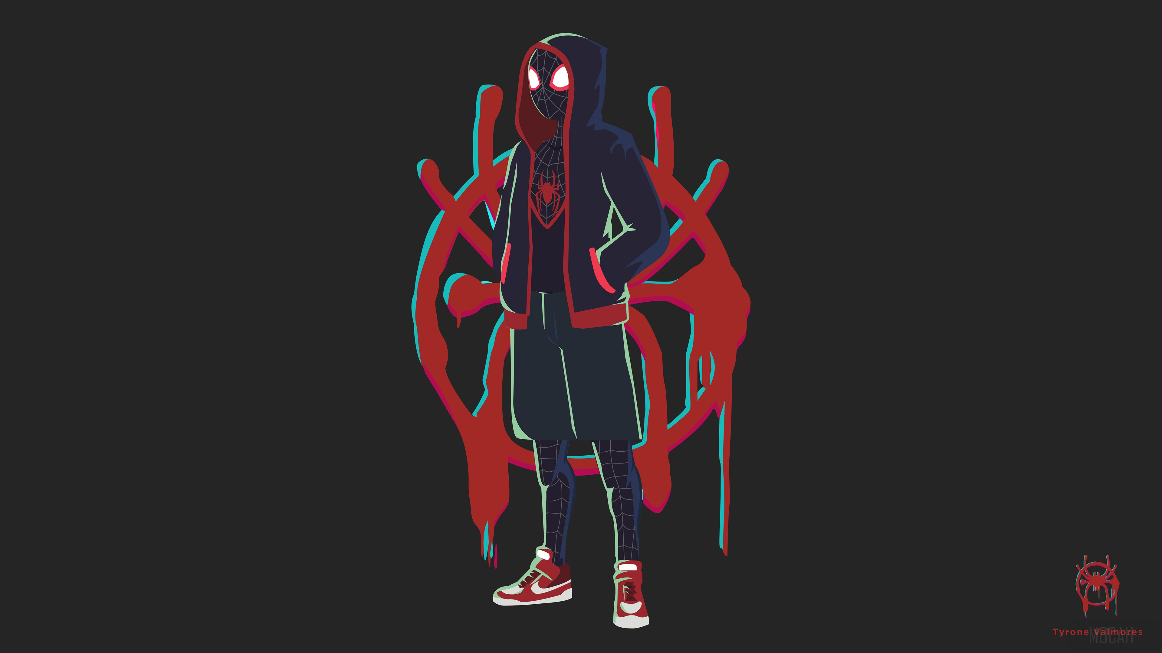 Spiderman Vector Illustration 4k Gallery HD Wallpaper