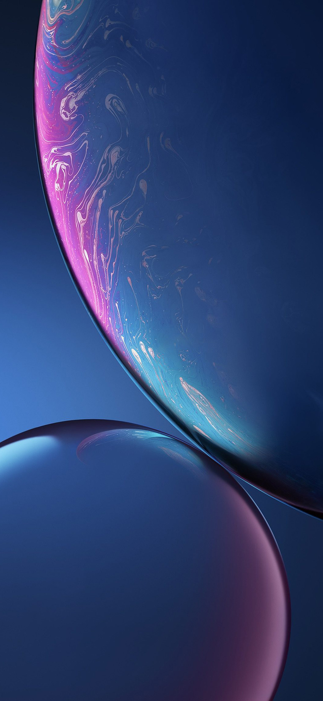 iPhone X wallpaper. iphonexs max apple official art blue