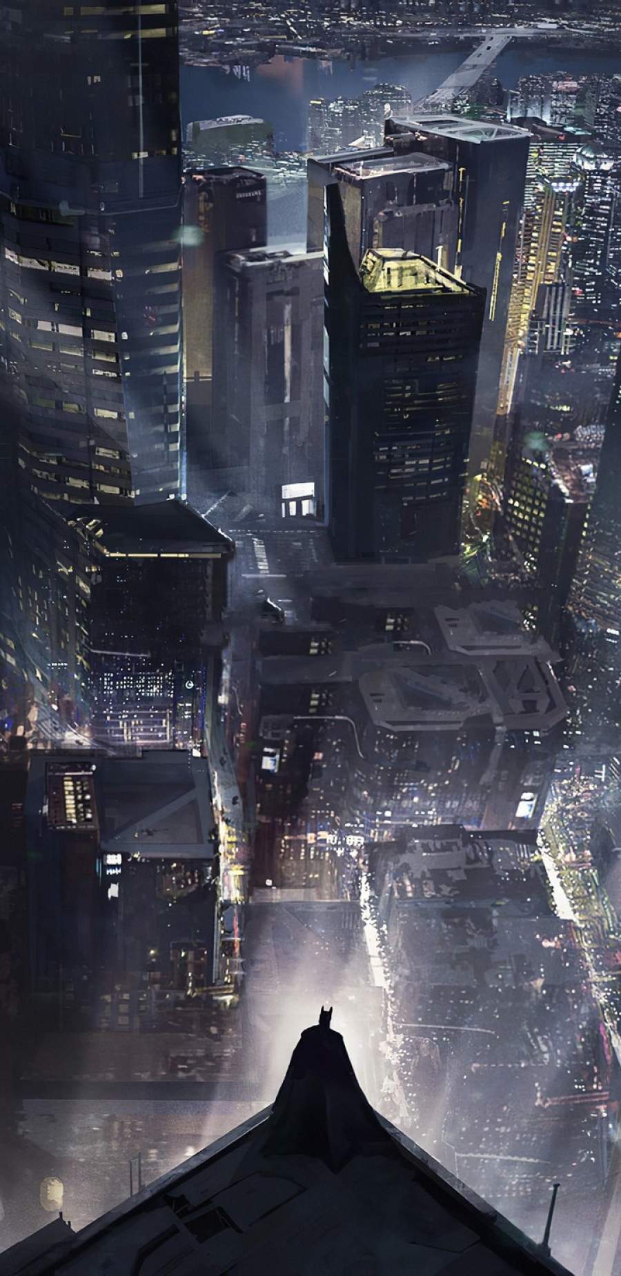Batman Gotham City iPhone Wallpaper Wallpaper, iPhone Wallpaper