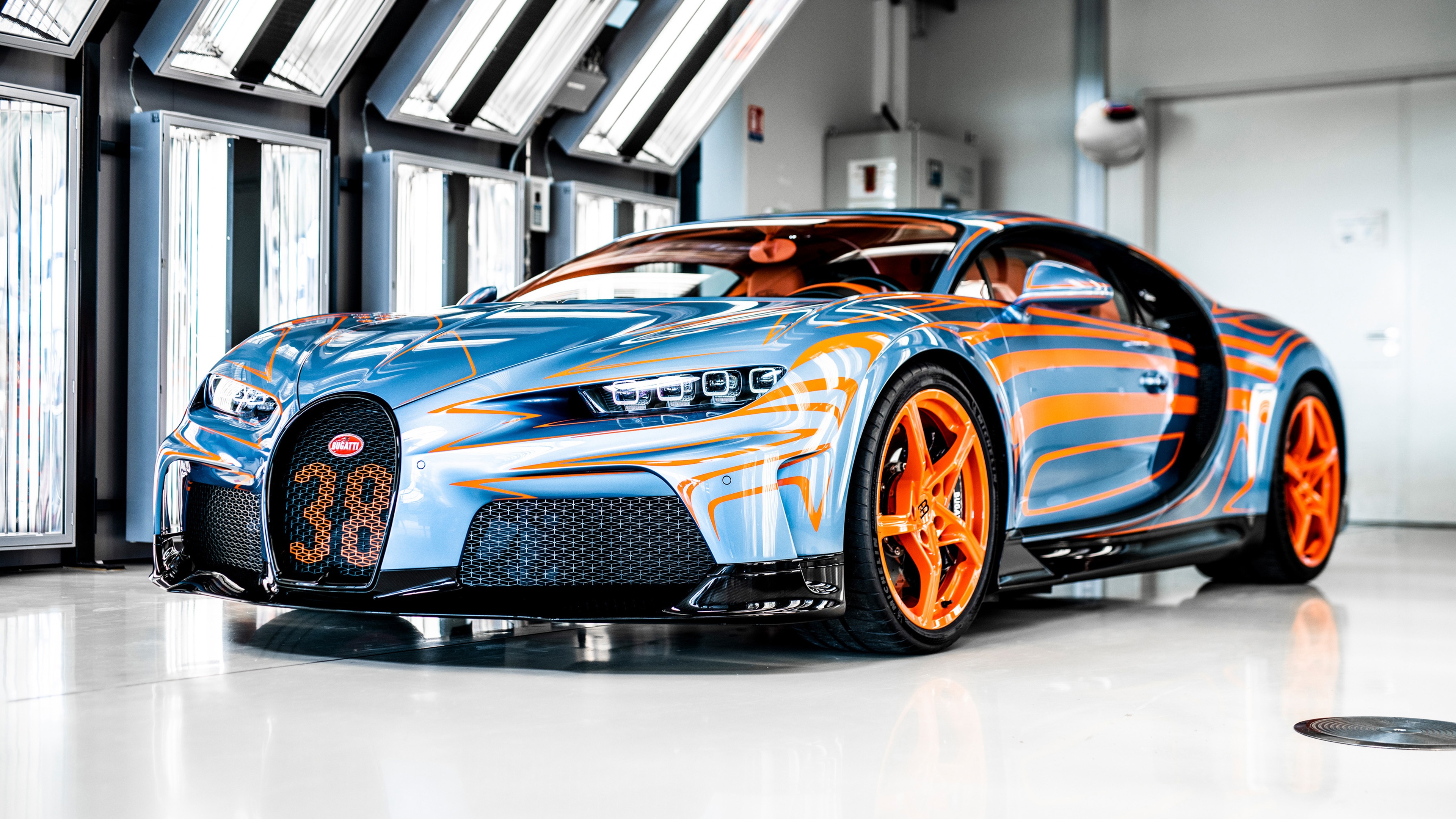 Bugatti Chiron Super Sport Vague de Lumière Wallpaper 4K, Limited edition, 2022