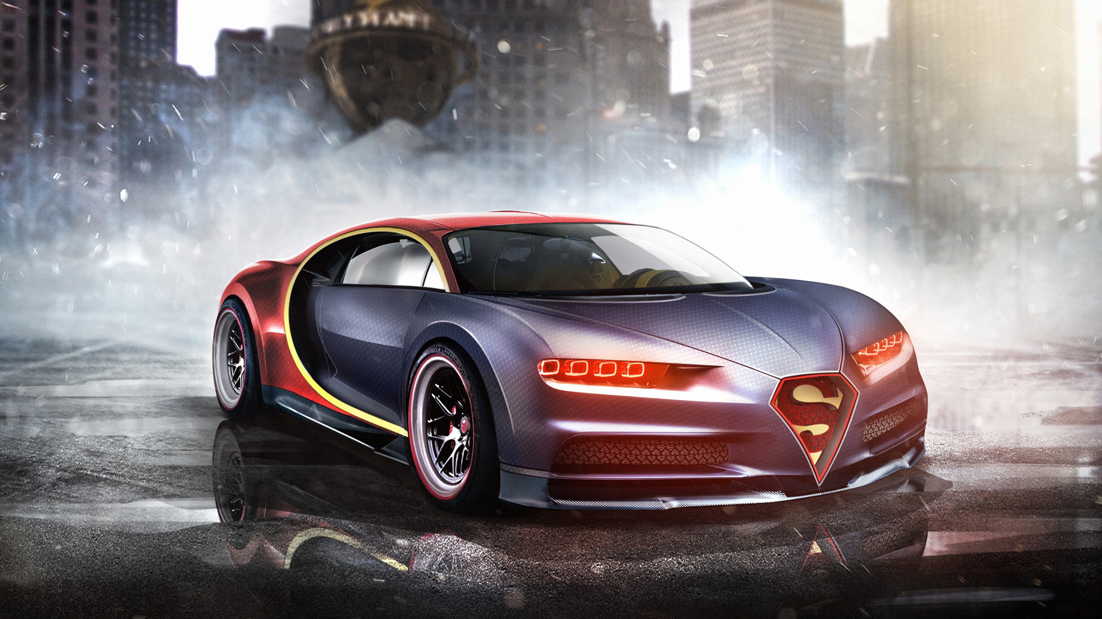 Bugatti Chiron Car HD Wallpaper for Desktop and Mobiles 4K Ultra HD