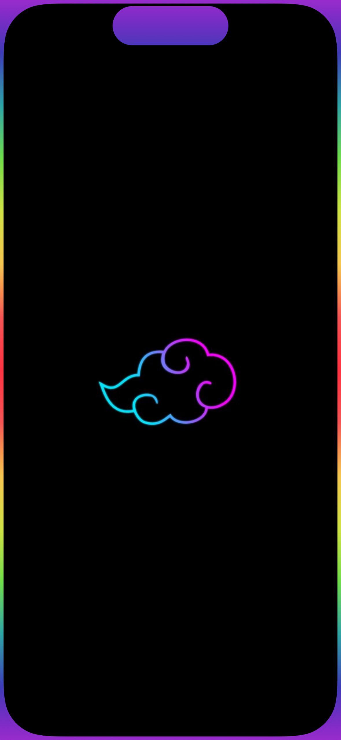 Made border wallpaper for the iPhone 14