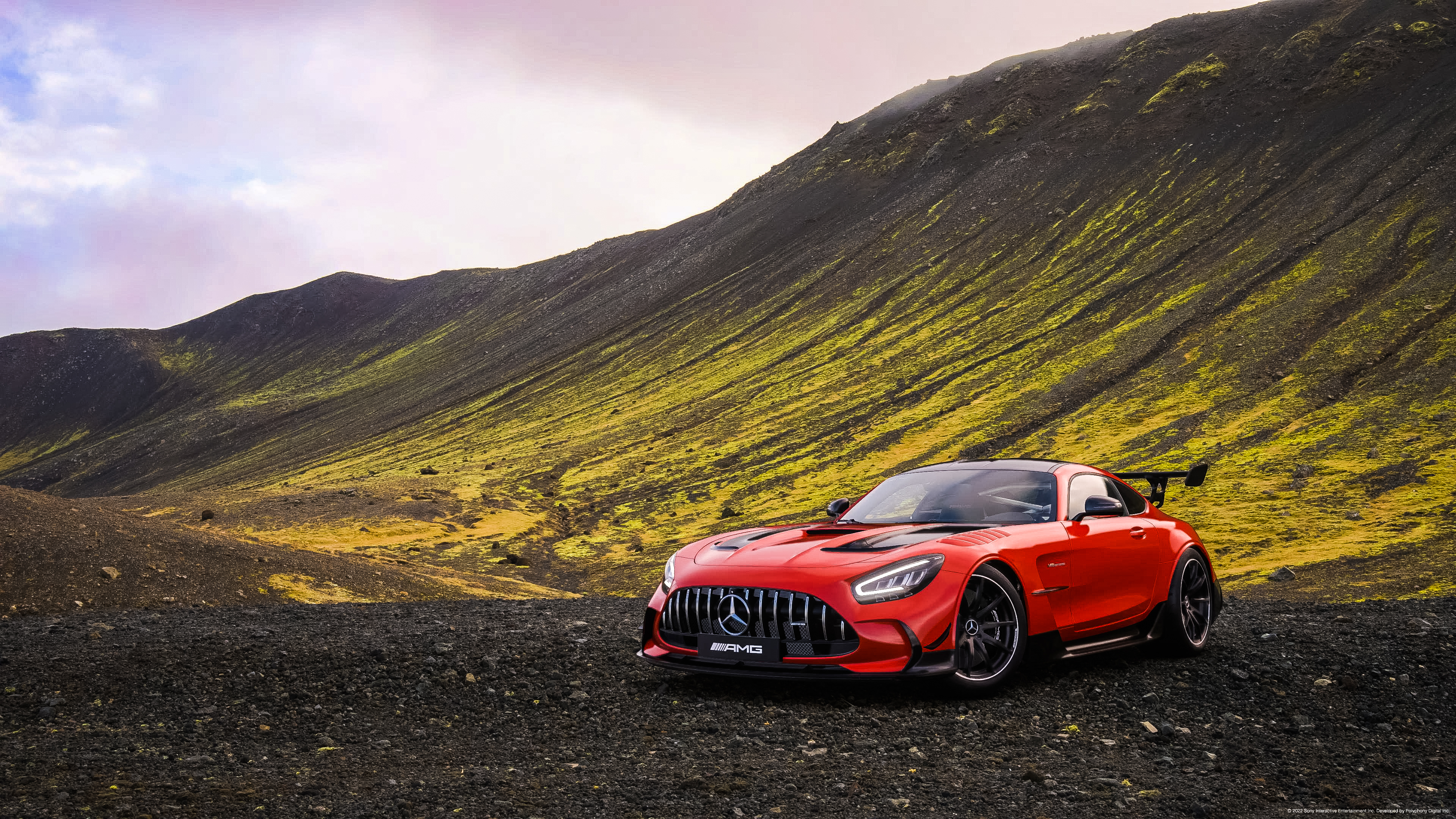 Mercedes AMG GT Black Series Wallpaper 4K, Gran Turismo 7