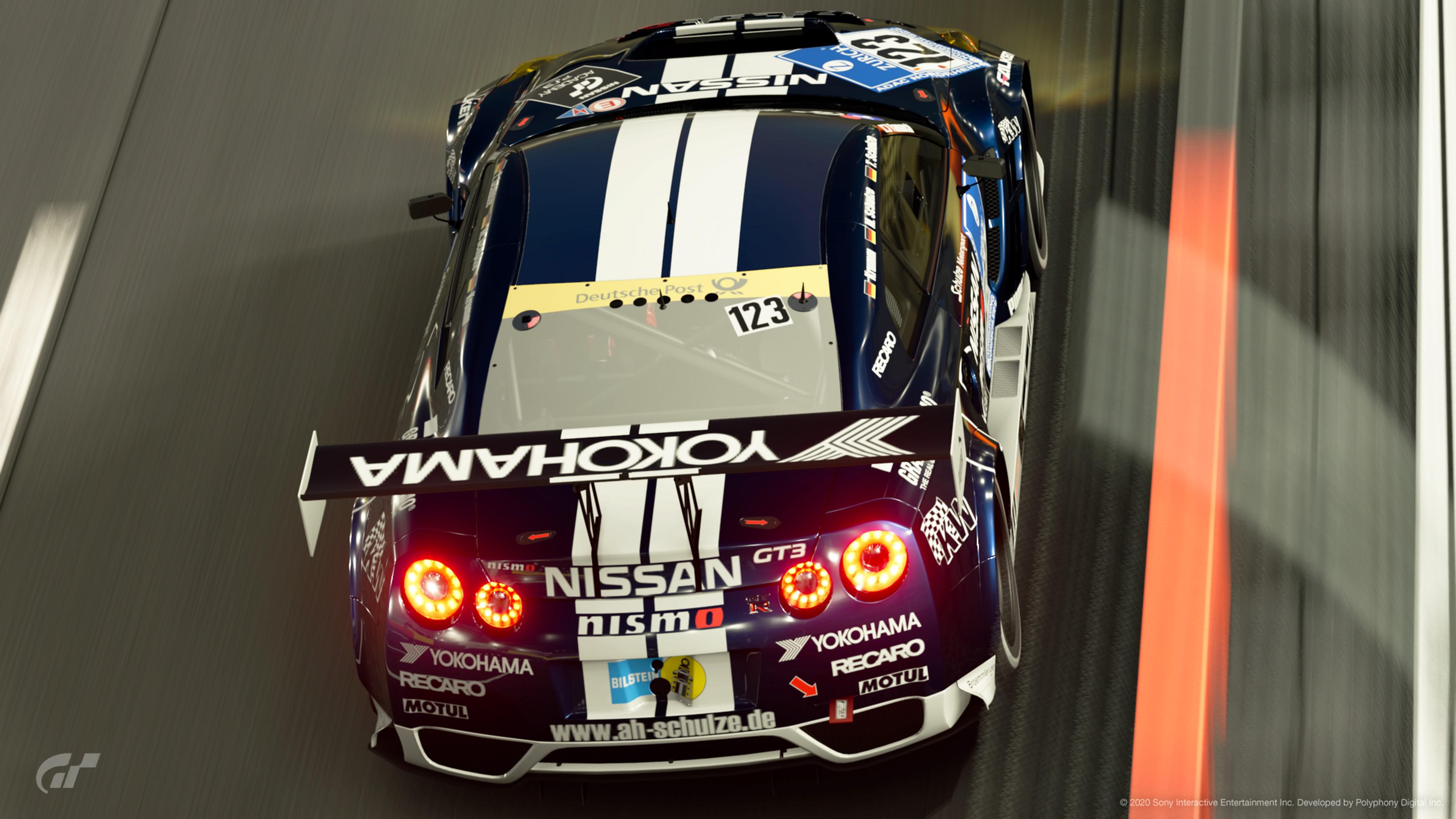 Nissan GTR GT Gran Turismo Sport 4K wallpaper