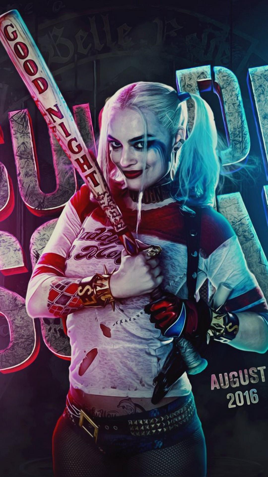 Harley Quinn iPhone 8 Wallpaper Free Harley Quinn iPhone 8 Background
