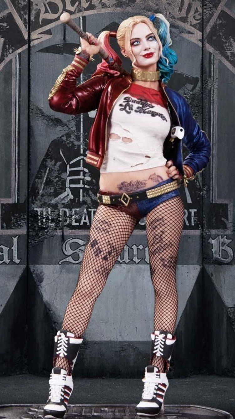 Suicide Squad Harley Quinn iPhone Wallpaper