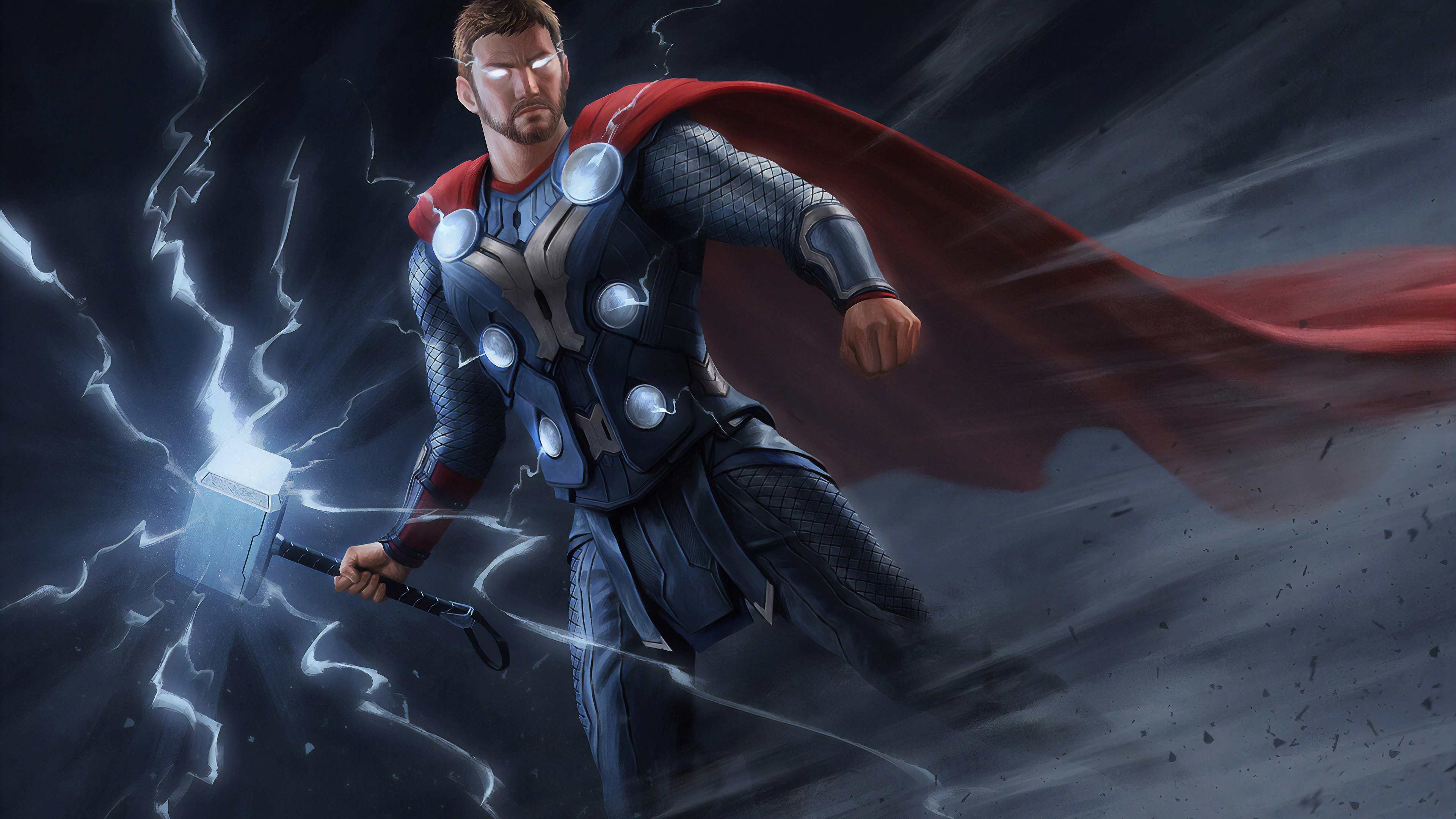 Wallpaper 4k Thor New Digital Art Wallpaper