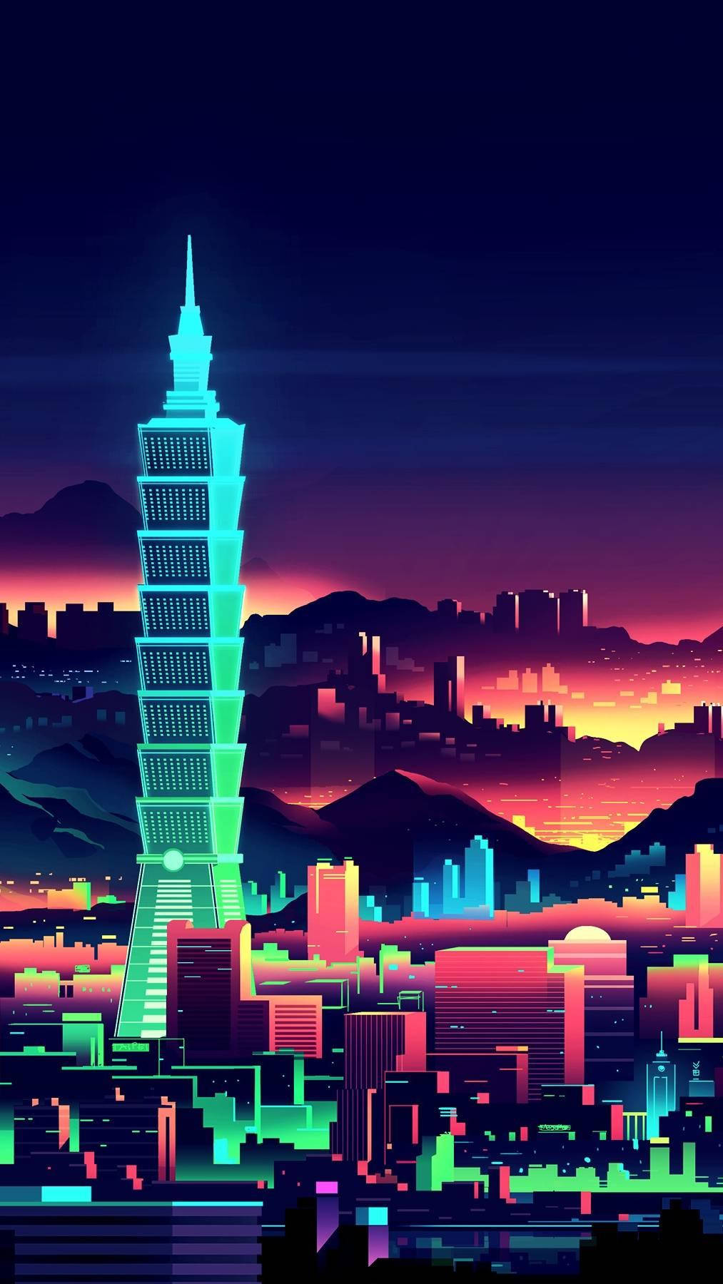 Lo Fi iPhone Wallpaper