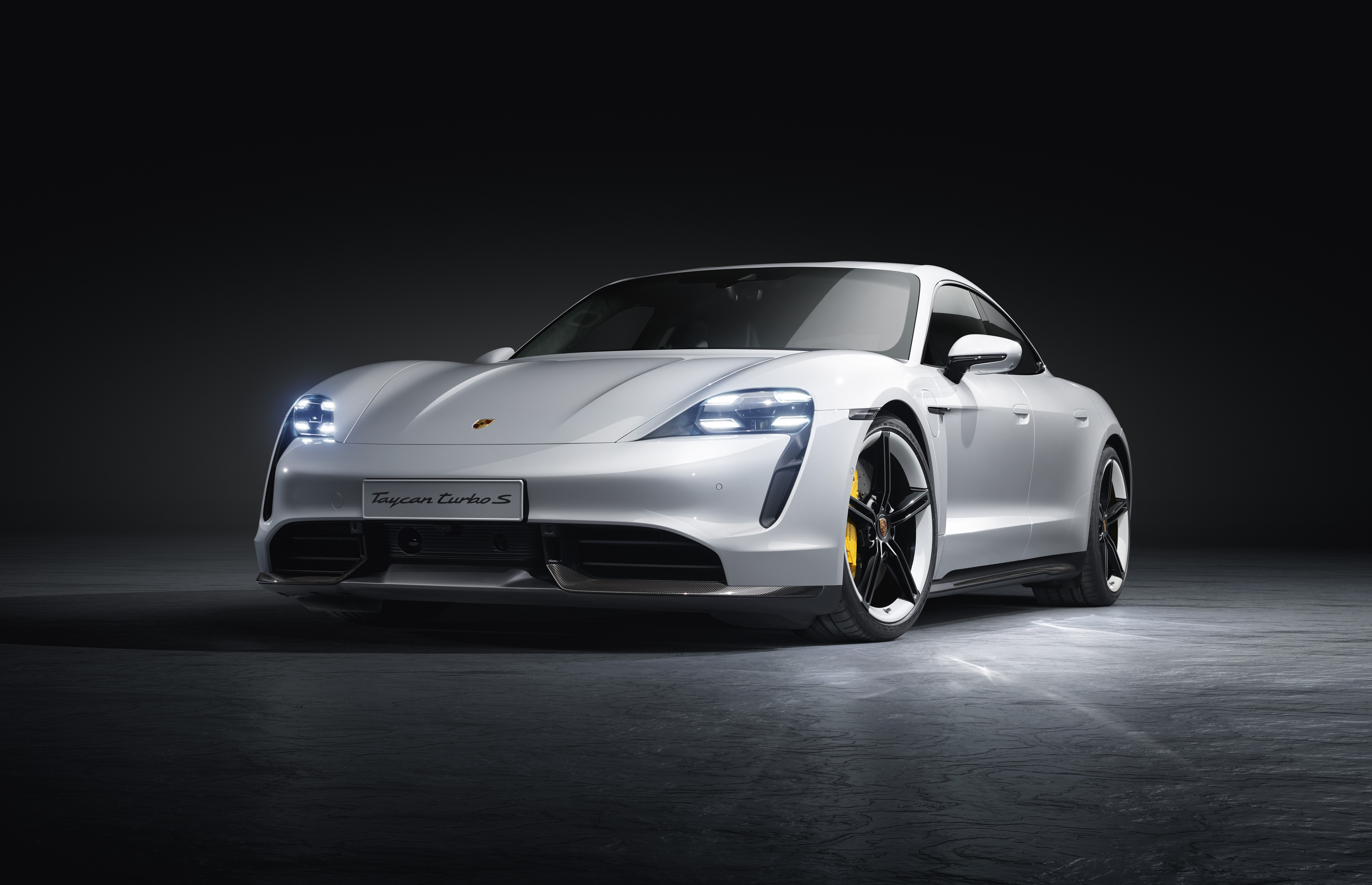 Porsche Taycan Turbo S Wallpaper 4K, Sports cars, 5K