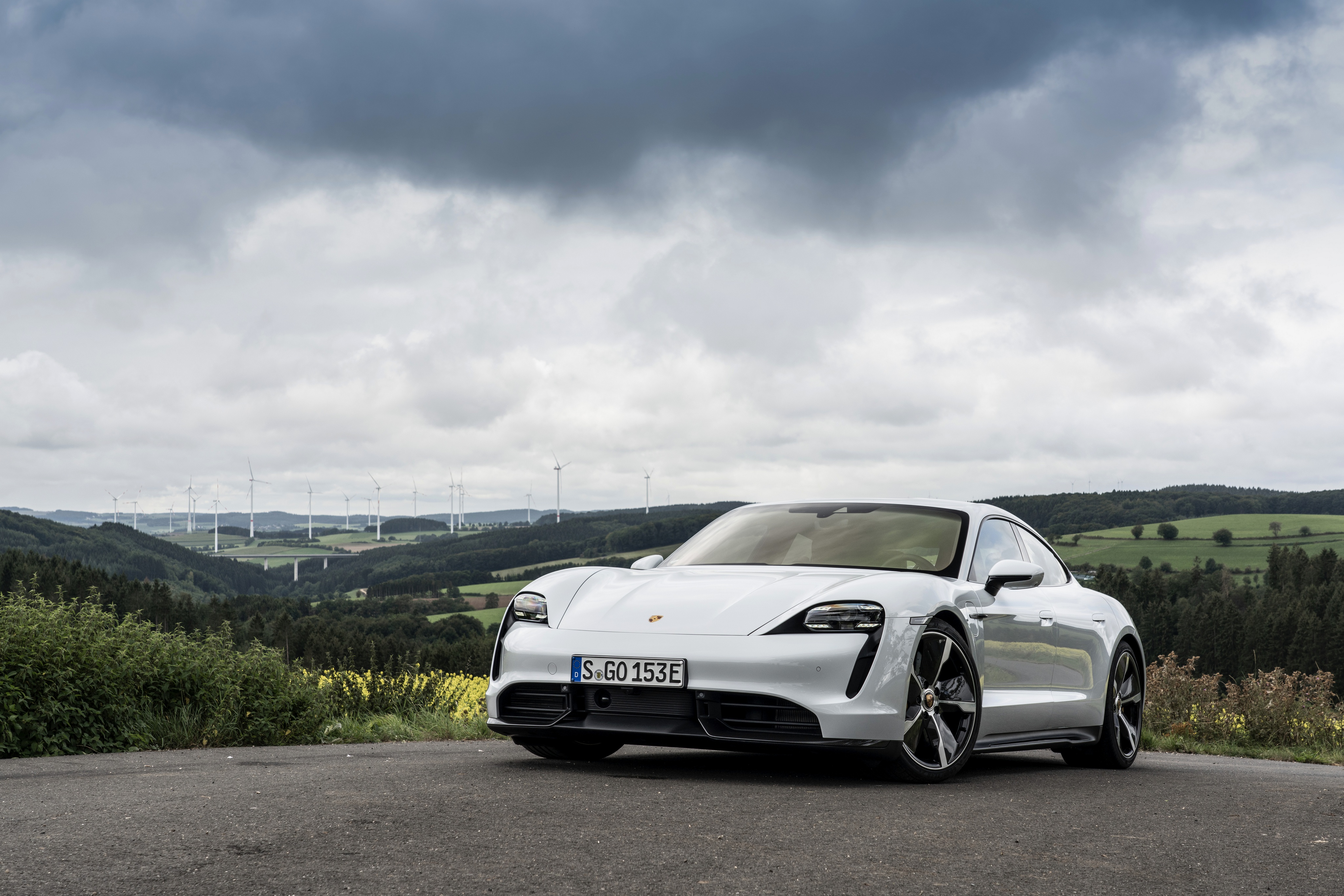 Vehicles Porsche Taycan Turbo S 4k Ultra HD Wallpaper