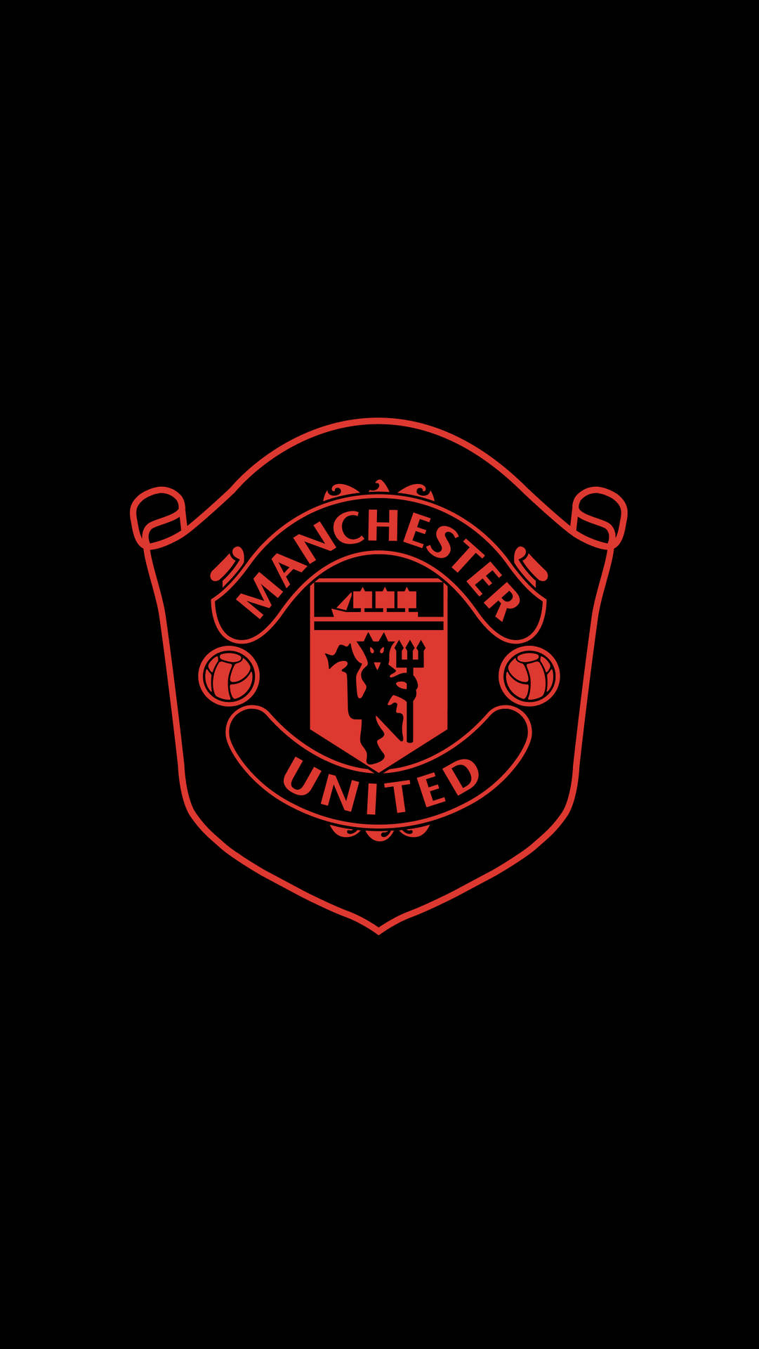 Manchester United Logo Wallpaper