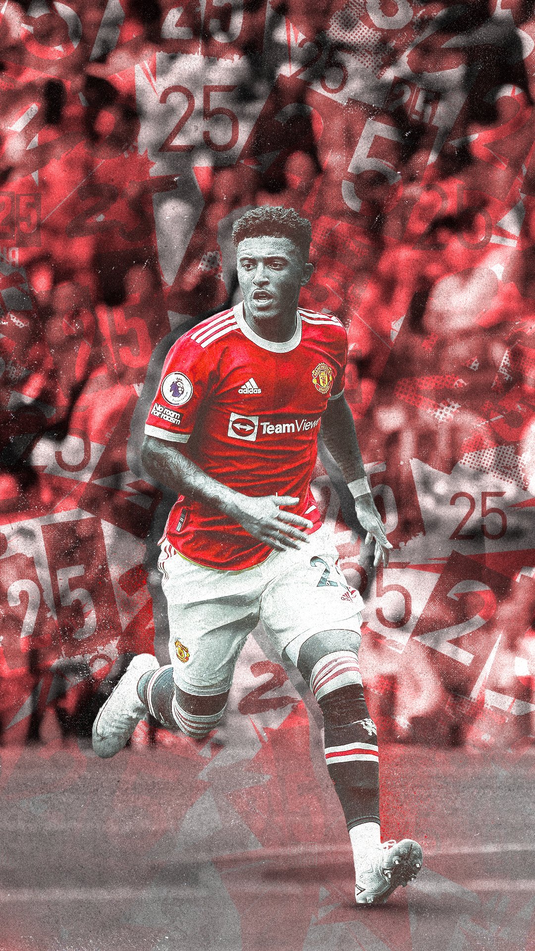 Manchester United. Steady. ‼️ Adding a little bit of Jadon to your lockscreens