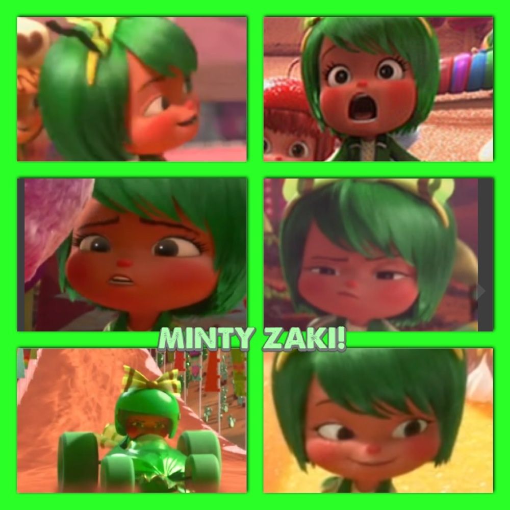 Minty Zaki Cream with a Surprise. Wreck it ralph, Disney collage, Minty