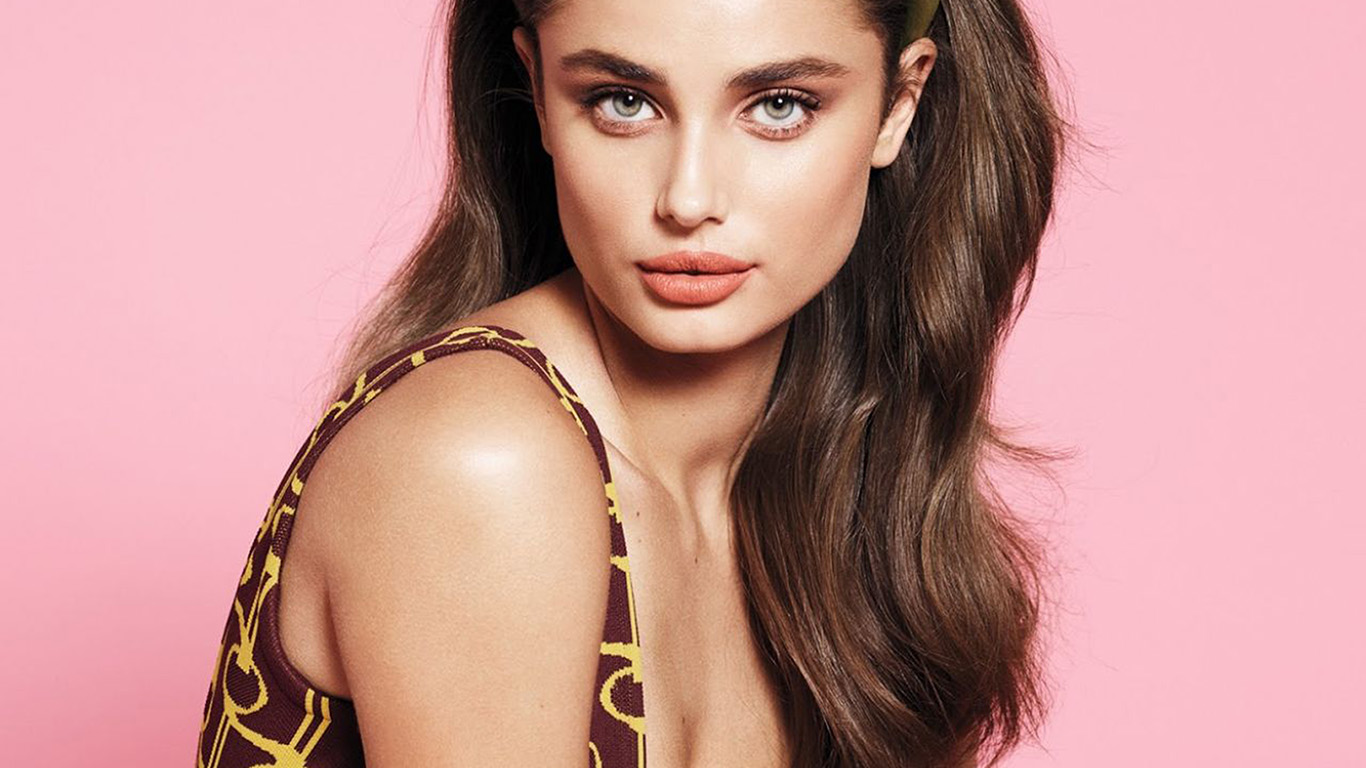 wallpaper for desktop, laptop. taylor hill vogue girl pink