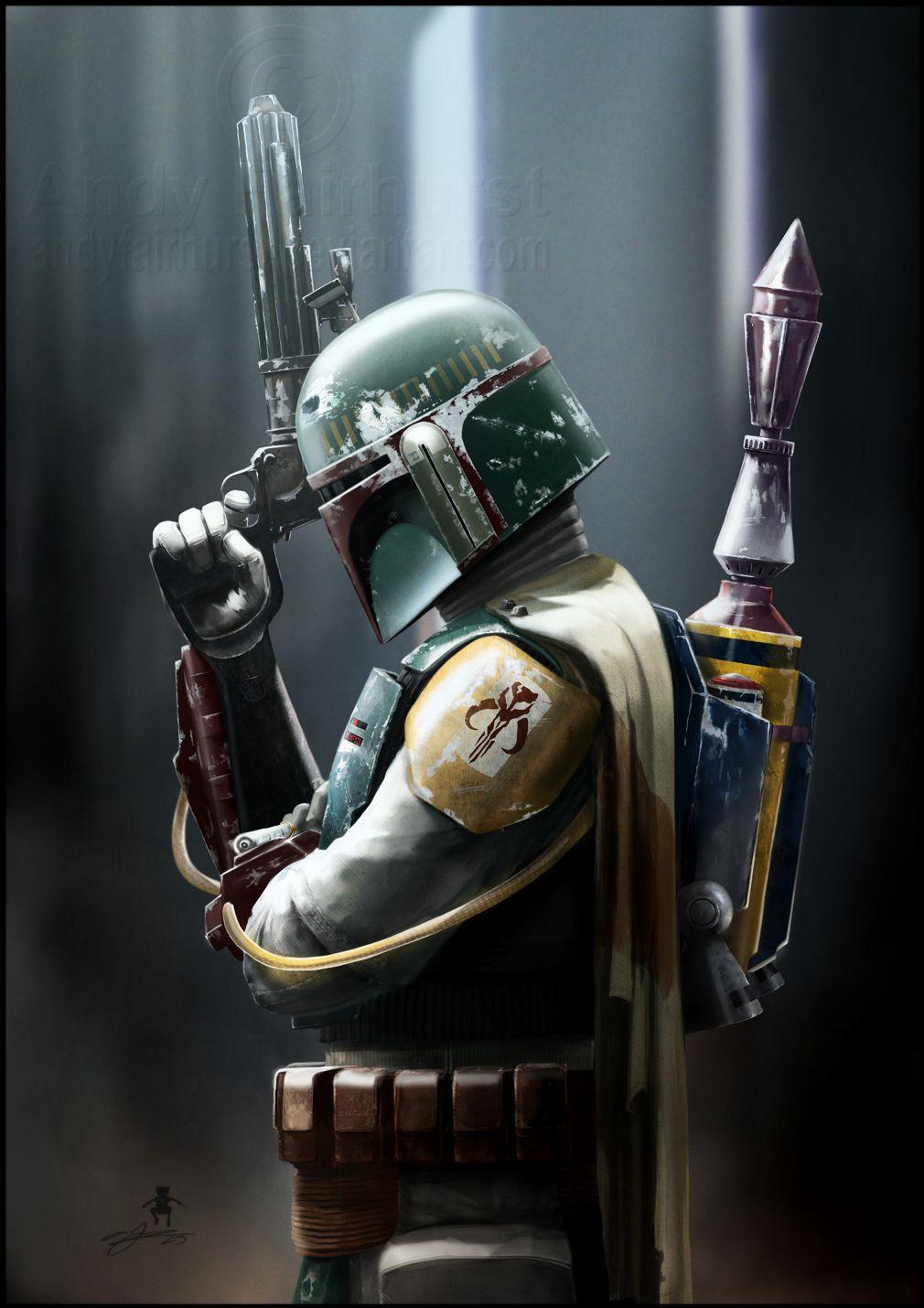 Boba Fett iPhone Wallpaper